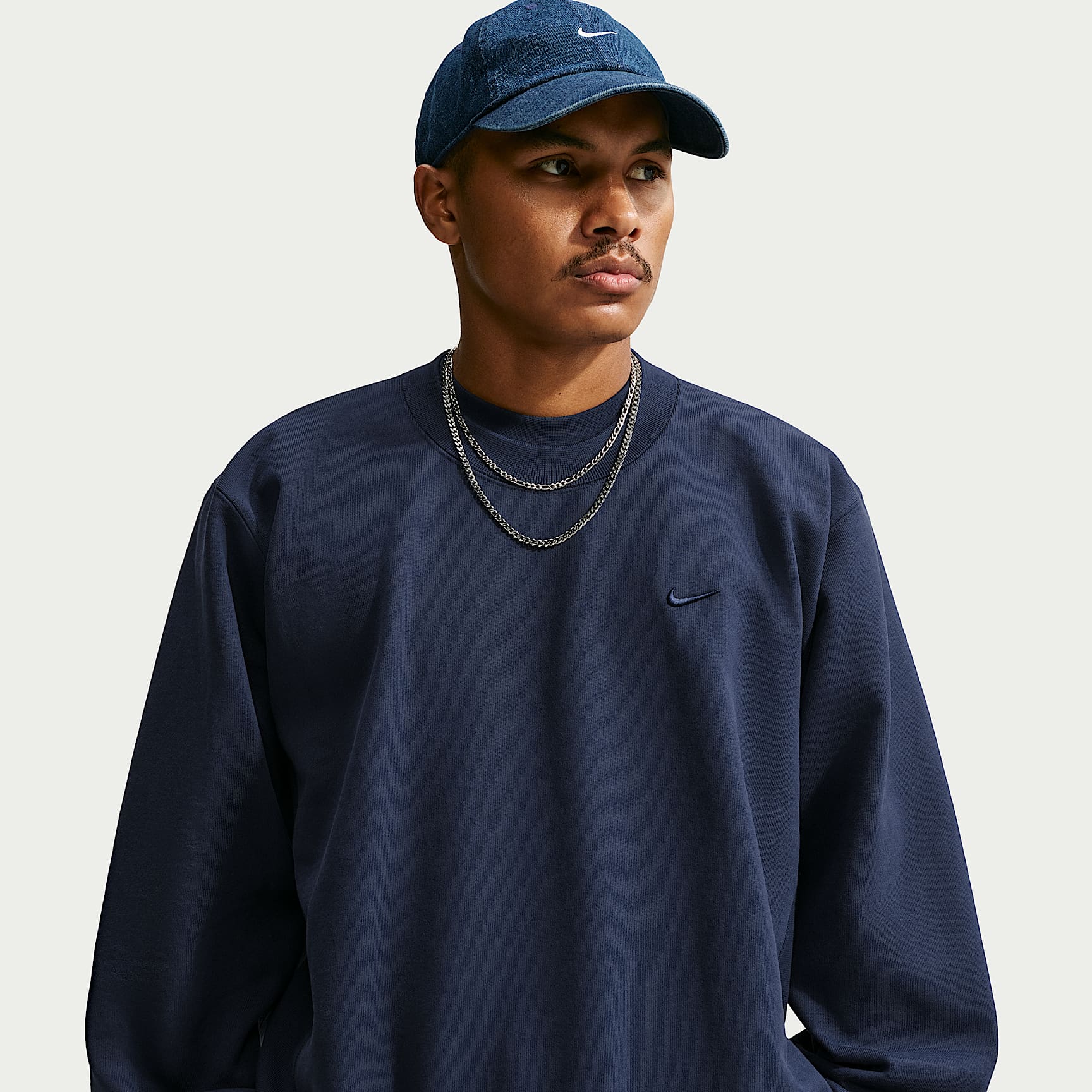 Nike Energy Men's Fleece Crew-Neck Sweatshirt