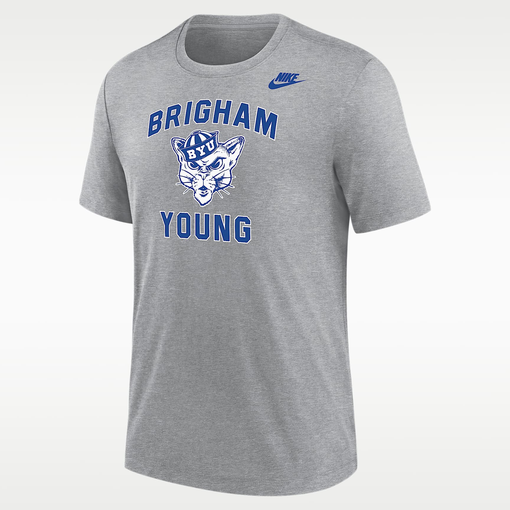 BYU Cougars Men's Nike Football Tri-Blend T-Shirt