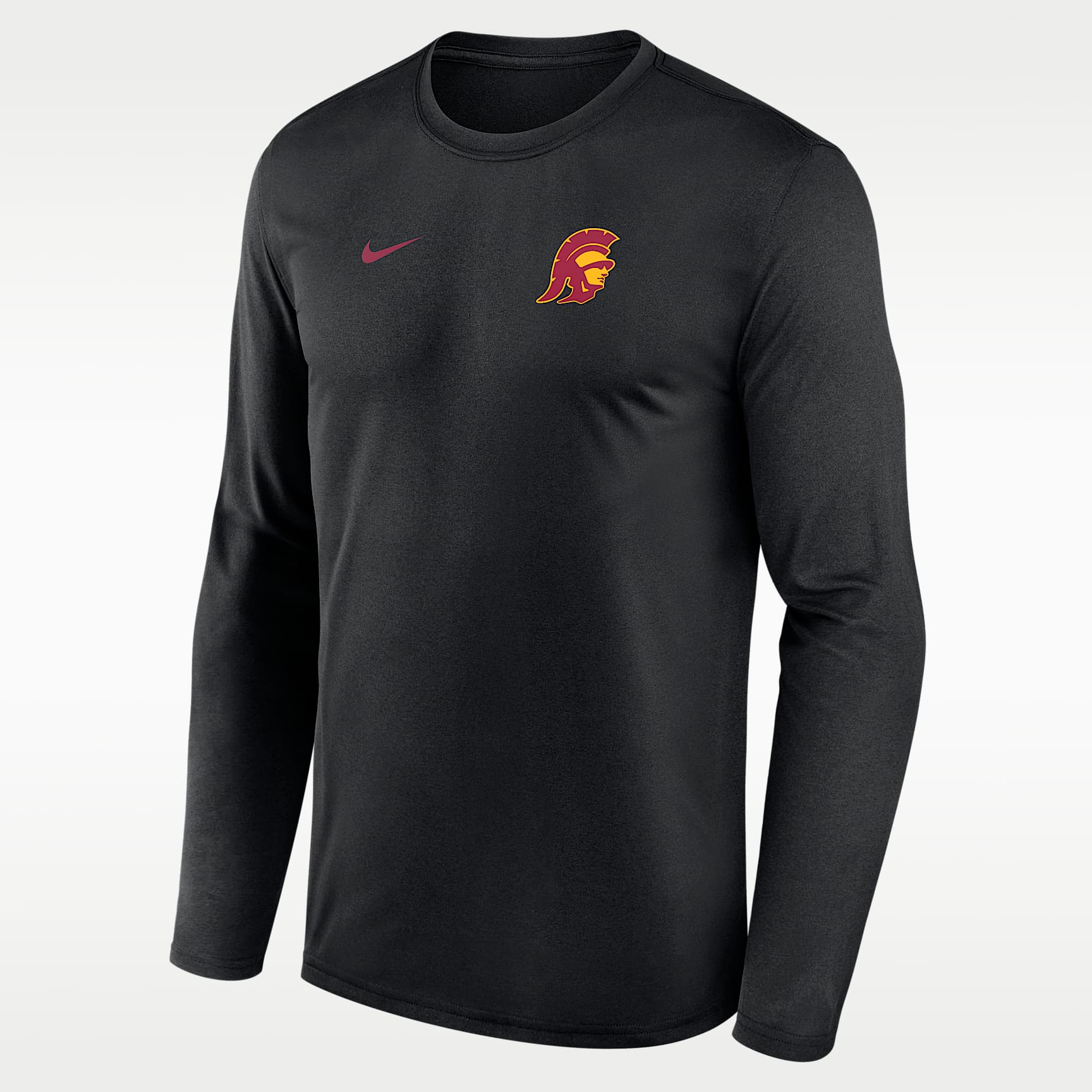 USC Sideline Legend Small Logo Men's Nike Dri-FIT College Long-Sleeve T-Shirt