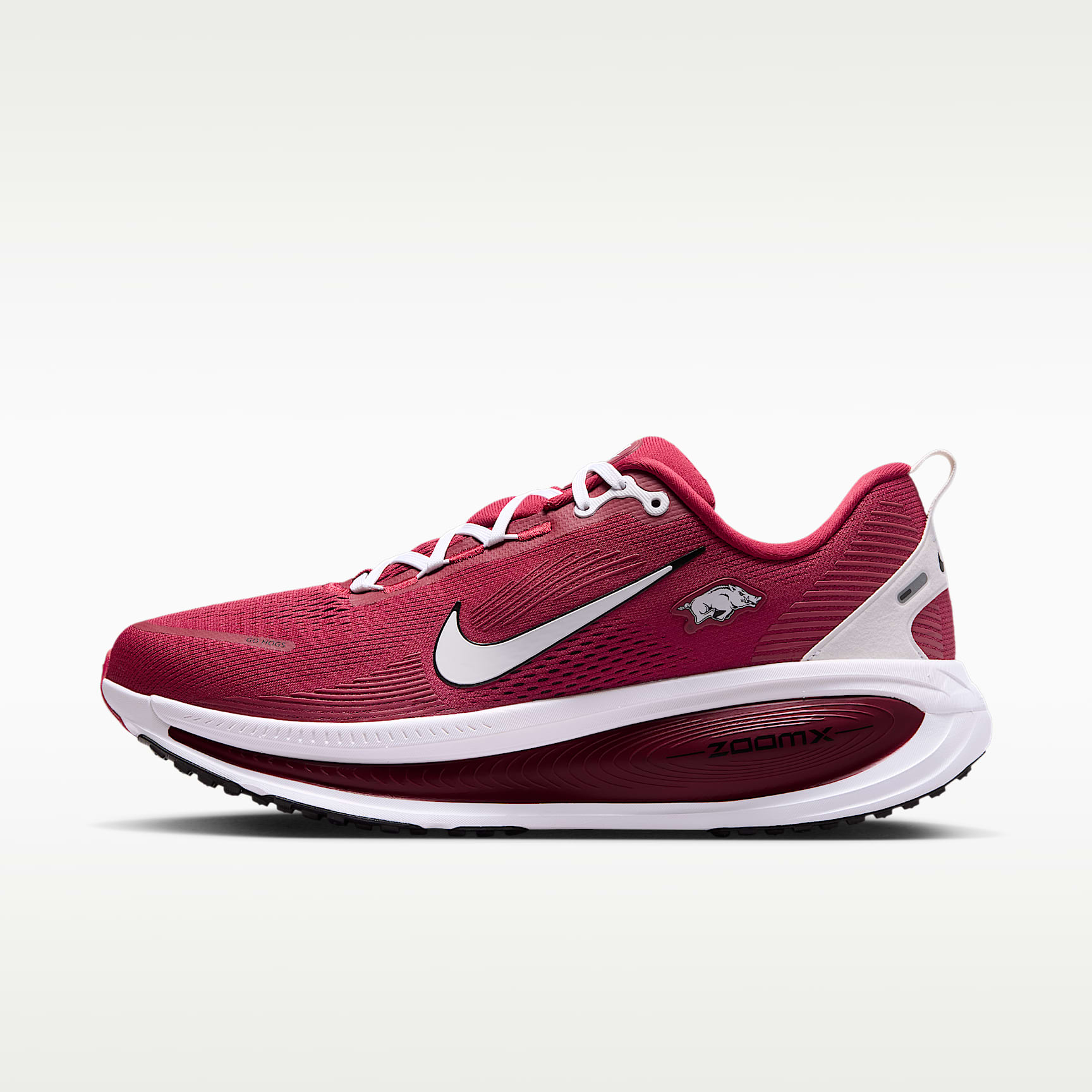 Nike College Vomero 18 (Arkansas) Men's Road Running Shoes