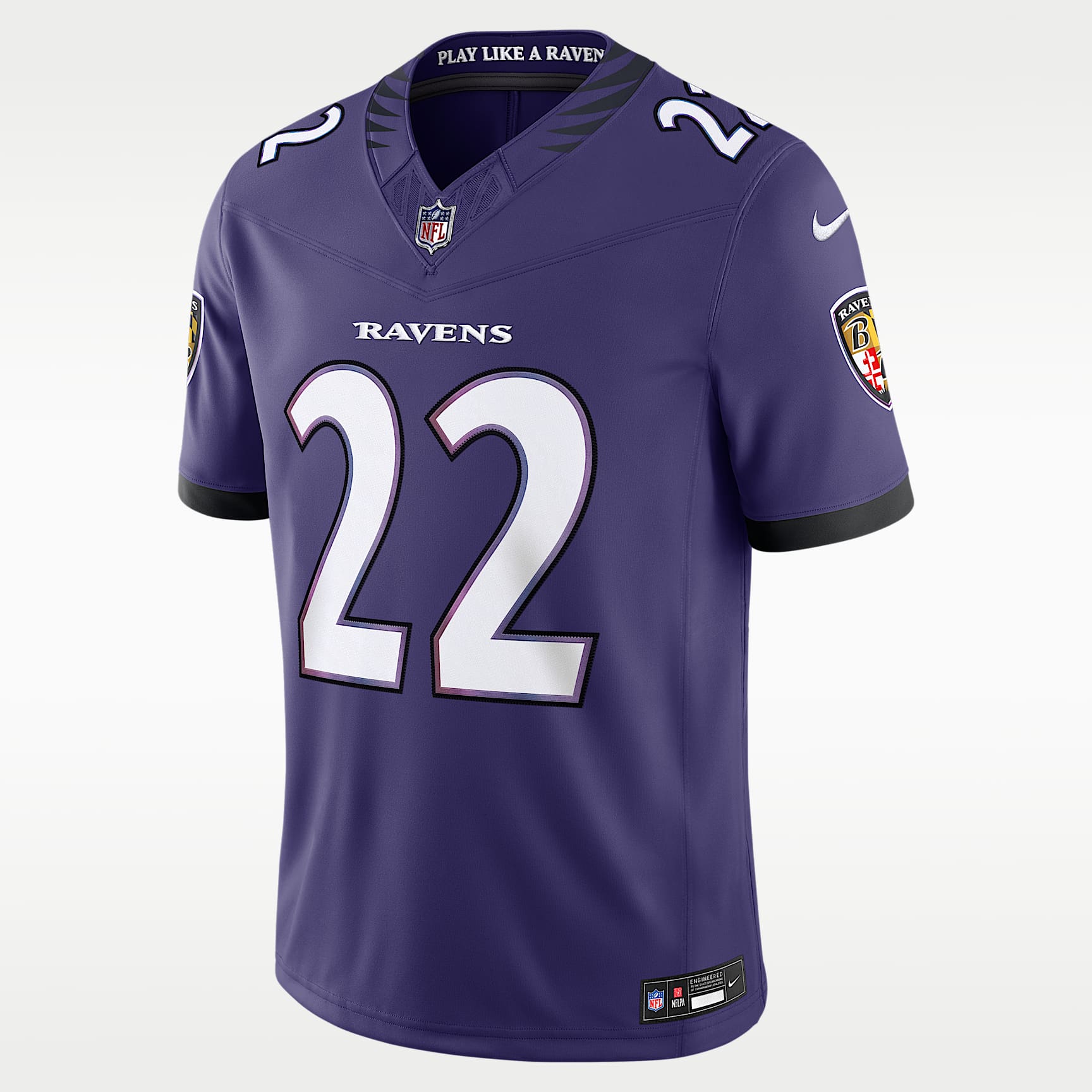 Derrick Henry Baltimore Ravens Men's Nike Dri-FIT NFL Limited Jersey