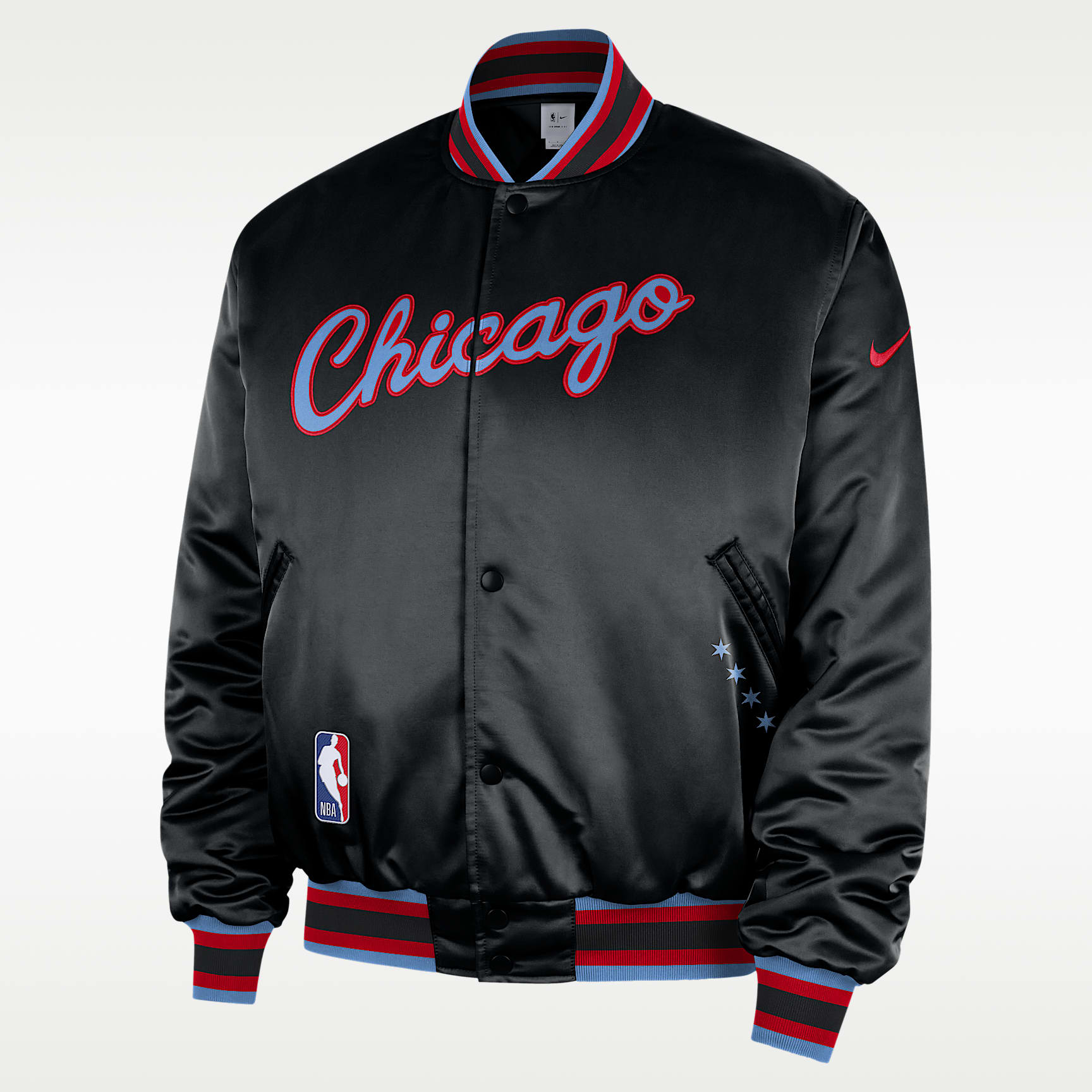 Chicago Bulls City Edition Men's Nike NBA Premium Jacket