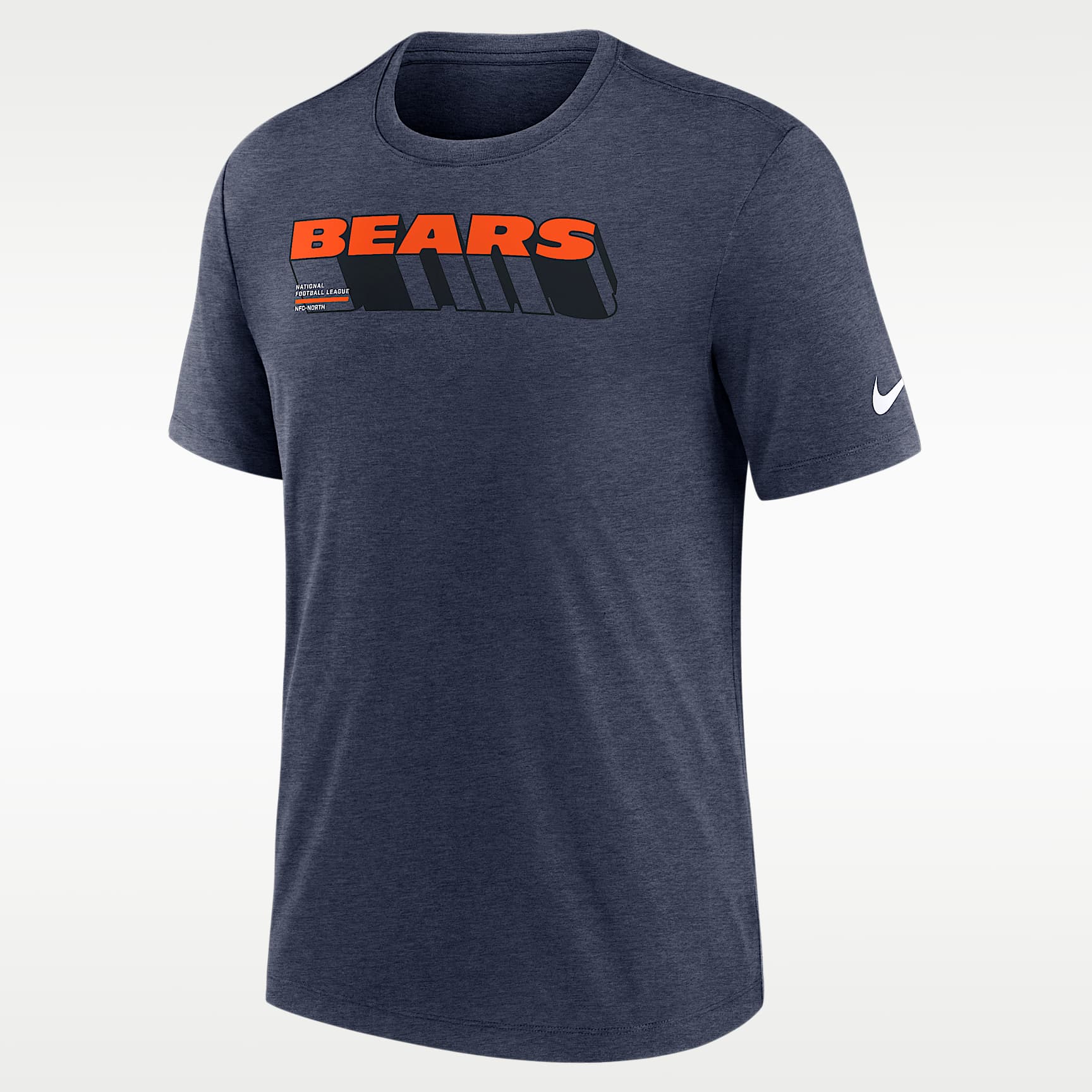 Playera Nike de la NFL para hombre Chicago Bears Long Pass