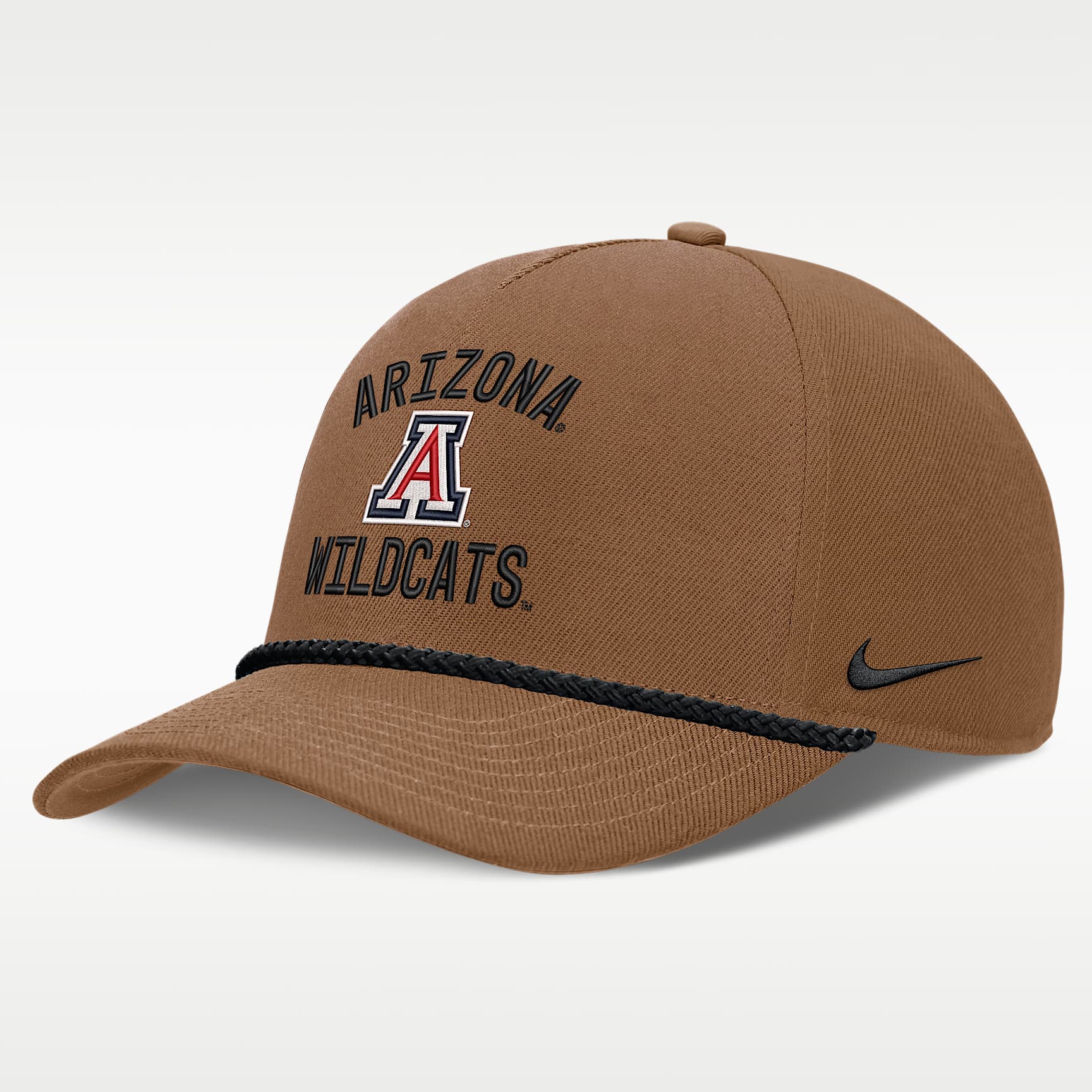 Gorra universitaria Nike ajustable para hombre Arizona 2026 Military Appreciation Rope Rise