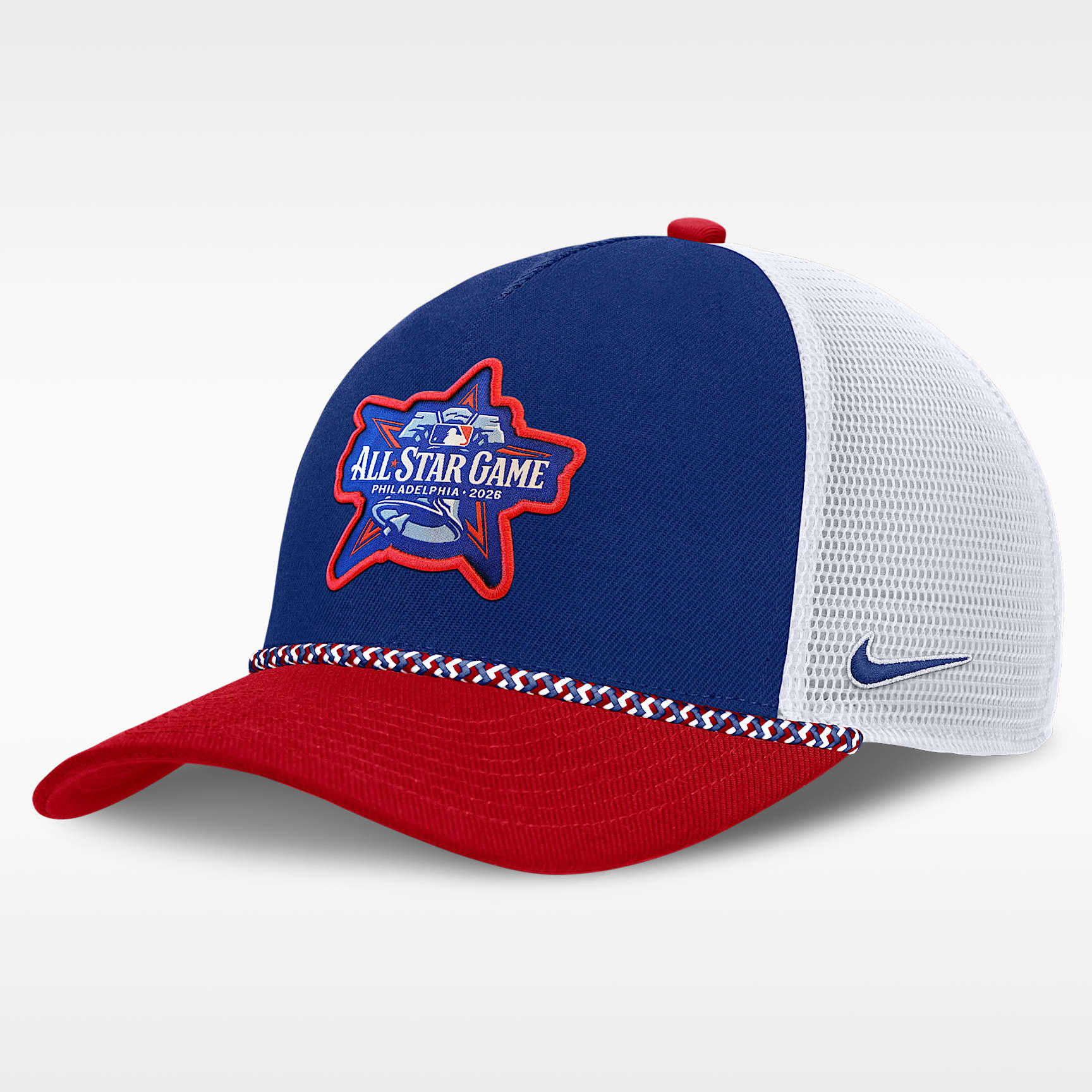 2026 All-Star Game Rise Men's Nike Dri-FIT MLB Trucker Adjustable Hat