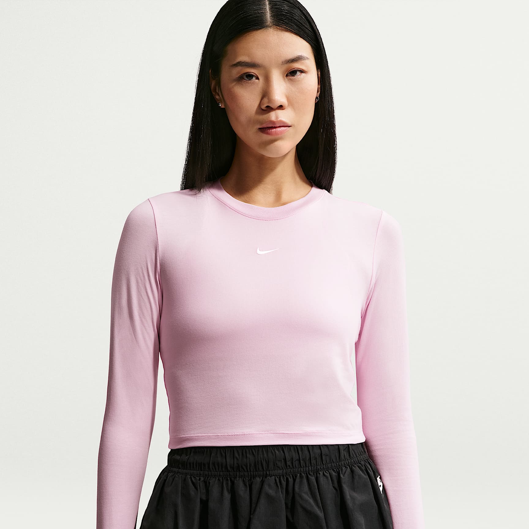 Nike Sportswear Chill Knit Women's Slim Long-Sleeve Cropped Top