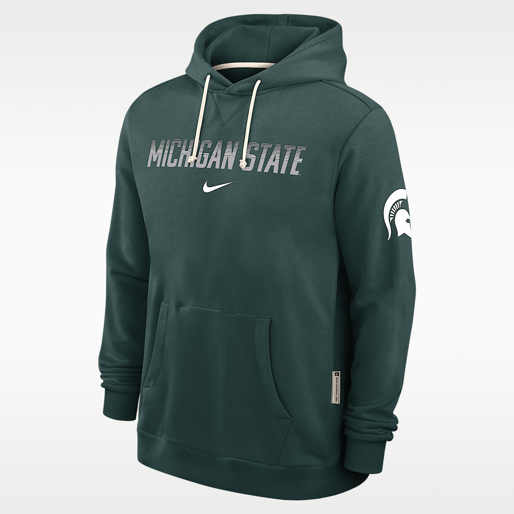 Michigan State Sideline Standard Issue Men's Nike Dri-FIT College Pullover Hoodie