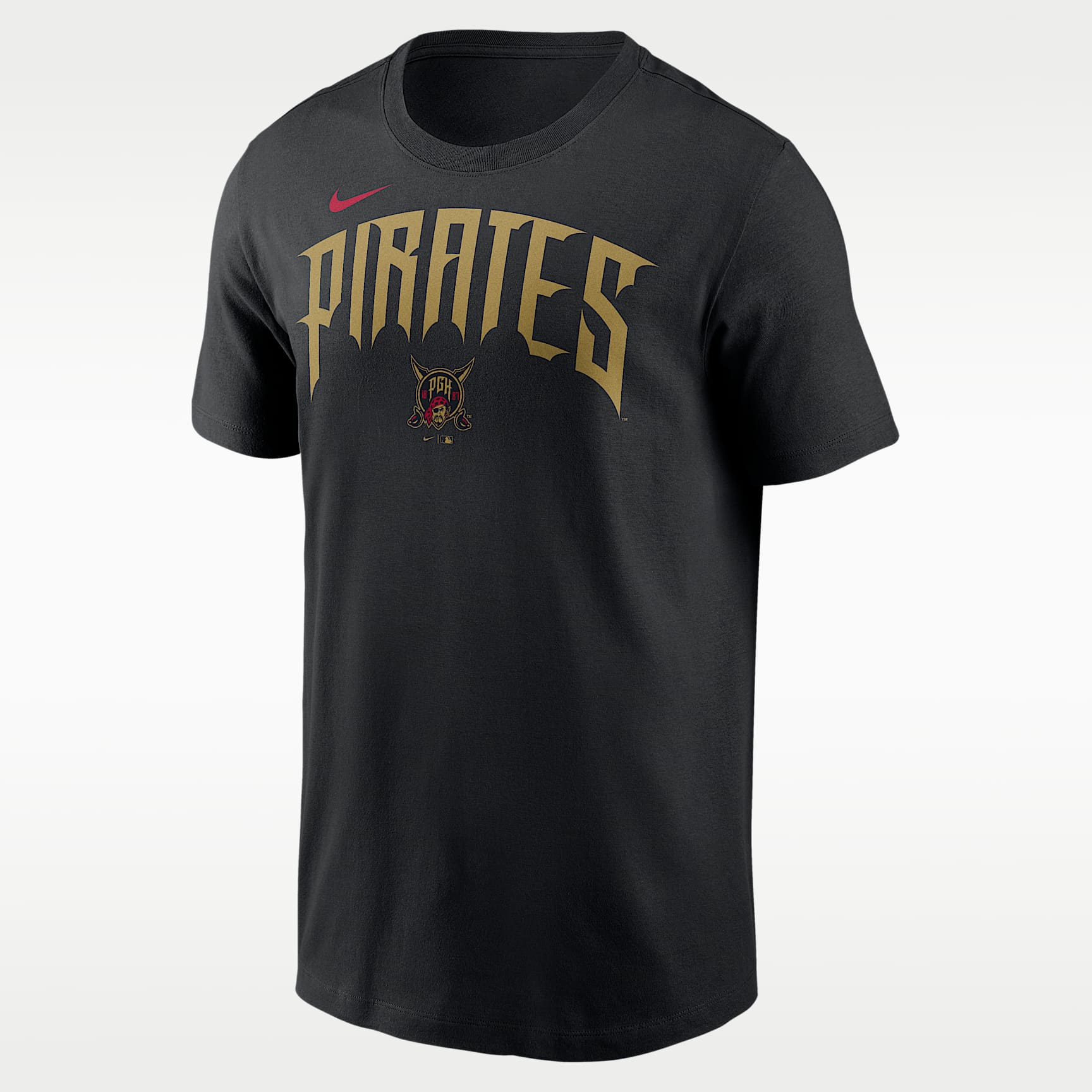 Pittsburgh Pirates City Connect Wordmark Men's Nike MLB T-Shirt