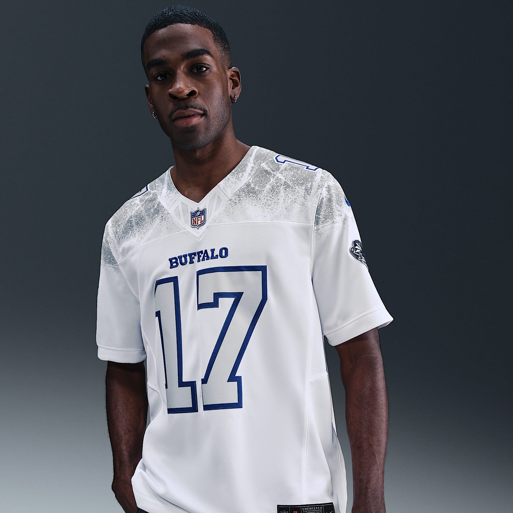 Josh Allen Buffalo Bills Rivalries Collection Men's Nike Dri-FIT NFL Limited Jersey