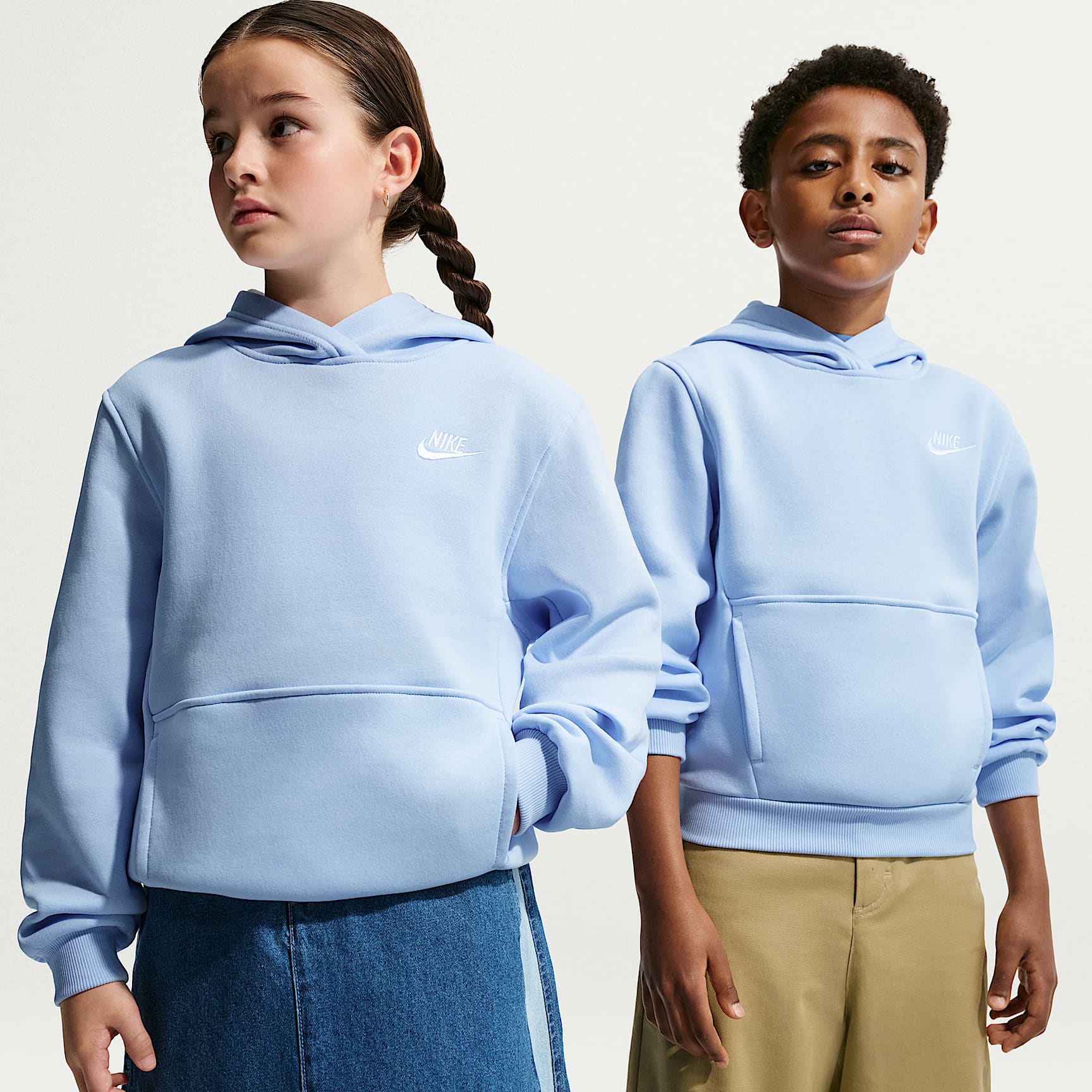 Nike Sportswear Club Fleece Big Kids' Pullover Hoodie