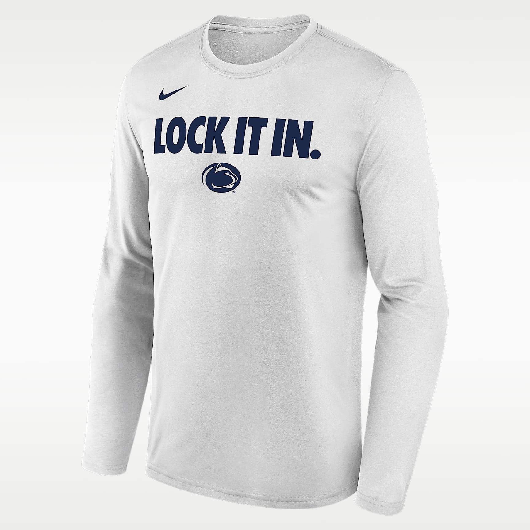 Penn State 2026 On-Court Bench Men's Nike Dri-FIT College Long-Sleeve T-Shirt