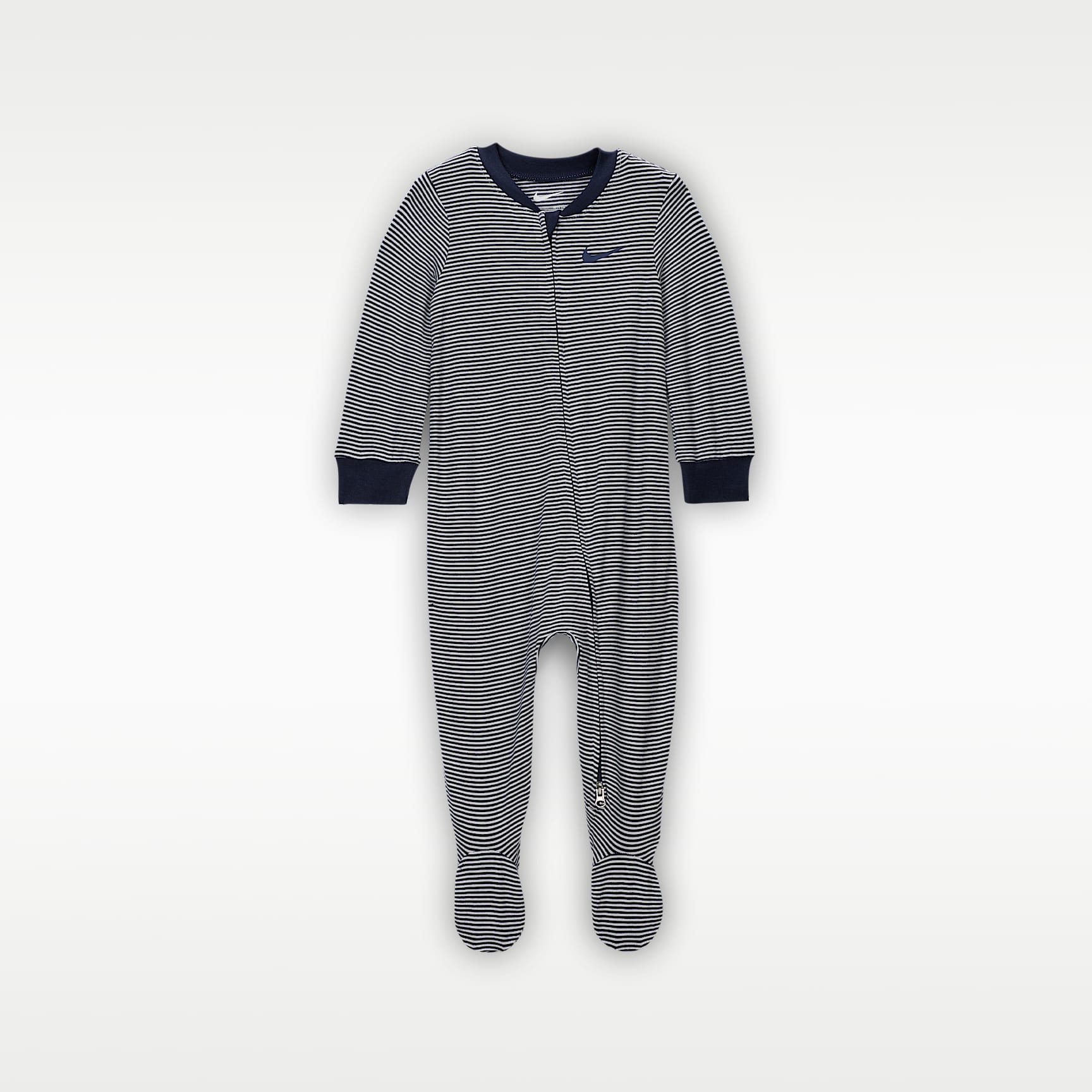 Nike Baby Striped Footed Coverall