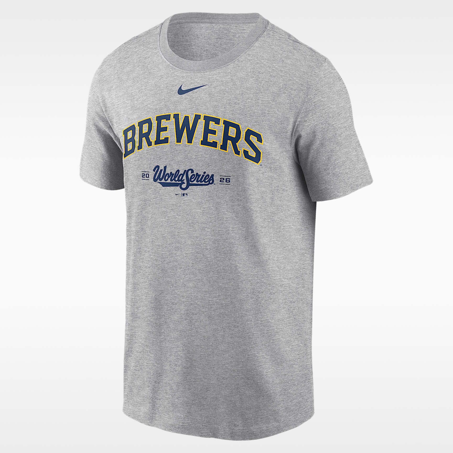 Milwaukee Brewers 2026 World Series Participant Men's Nike MLB T-Shirt