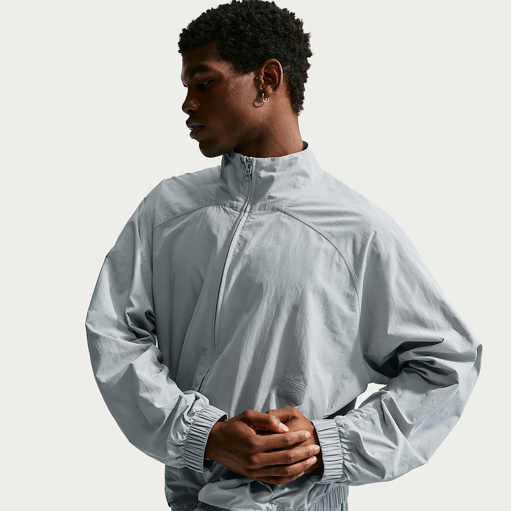 Nike Men's N.A.C. Dri-FIT Oversized Full-Zip Woven Jacket