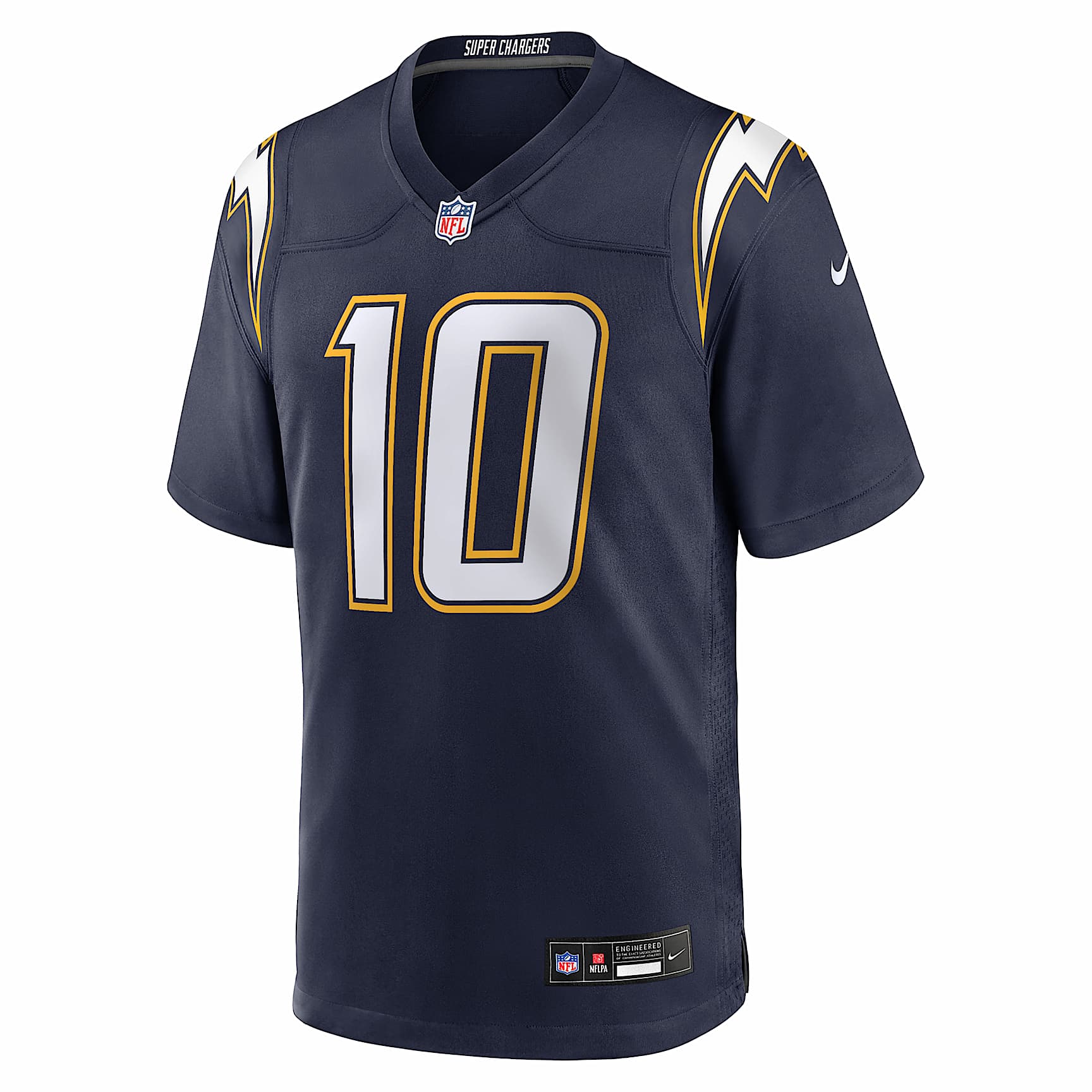 Justin Herbert Los Angeles Chargers Men's Nike NFL Game Jersey