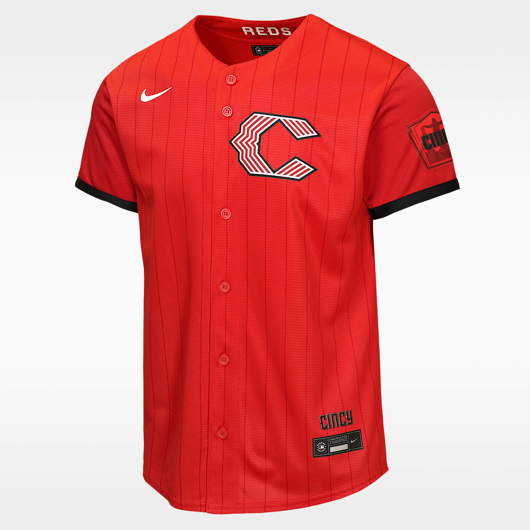 Cincinnati Reds City Connect Big Kids' Nike MLB Stadium Jersey