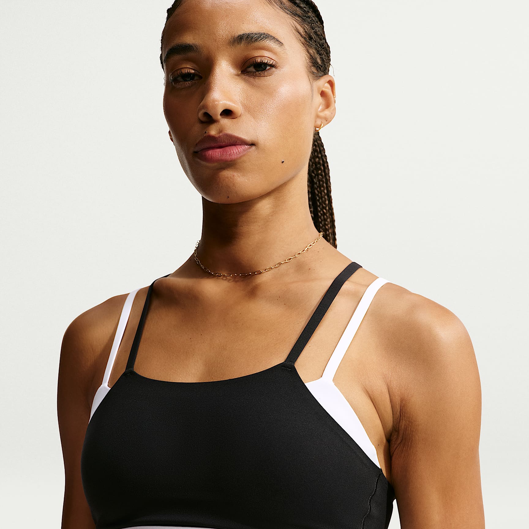 Nike Zenvy-sports-bh med indlæg og let støtte til kvinder