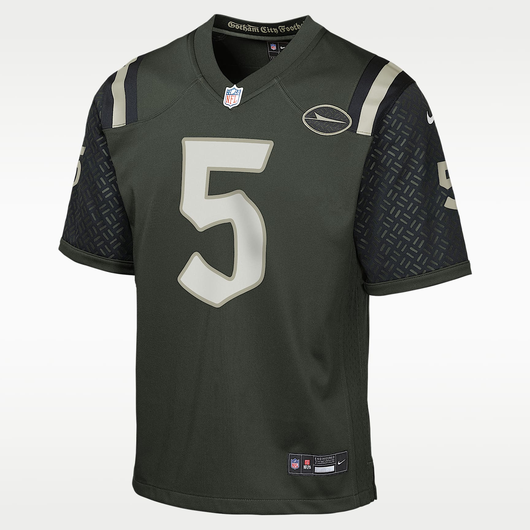 Garrett Wilson New York Jets Rivalries Collection Big Kids' Nike NFL Game Jersey