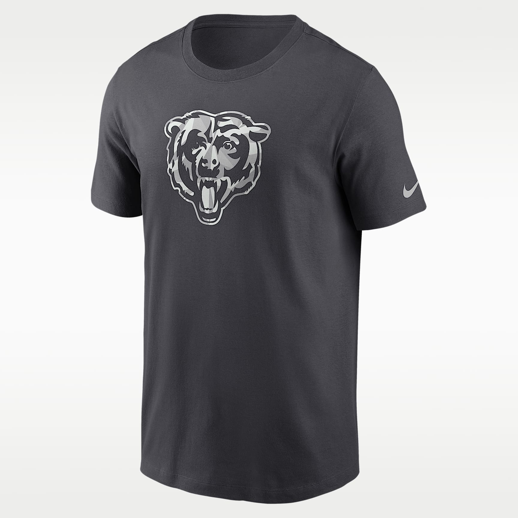 Chicago Bears Fractal Logo Men's Nike NFL T-Shirt