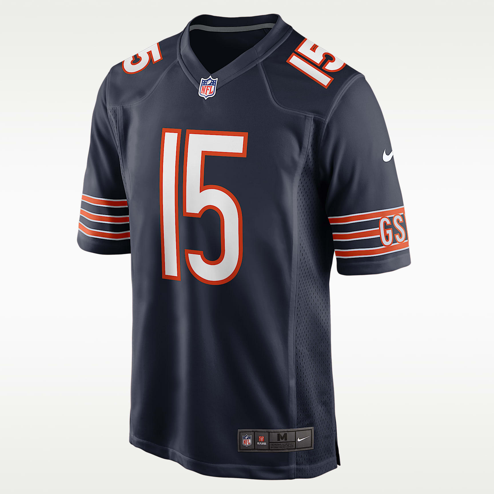 Rome Odunze Chicago Bears Men's Nike NFL Game Jersey