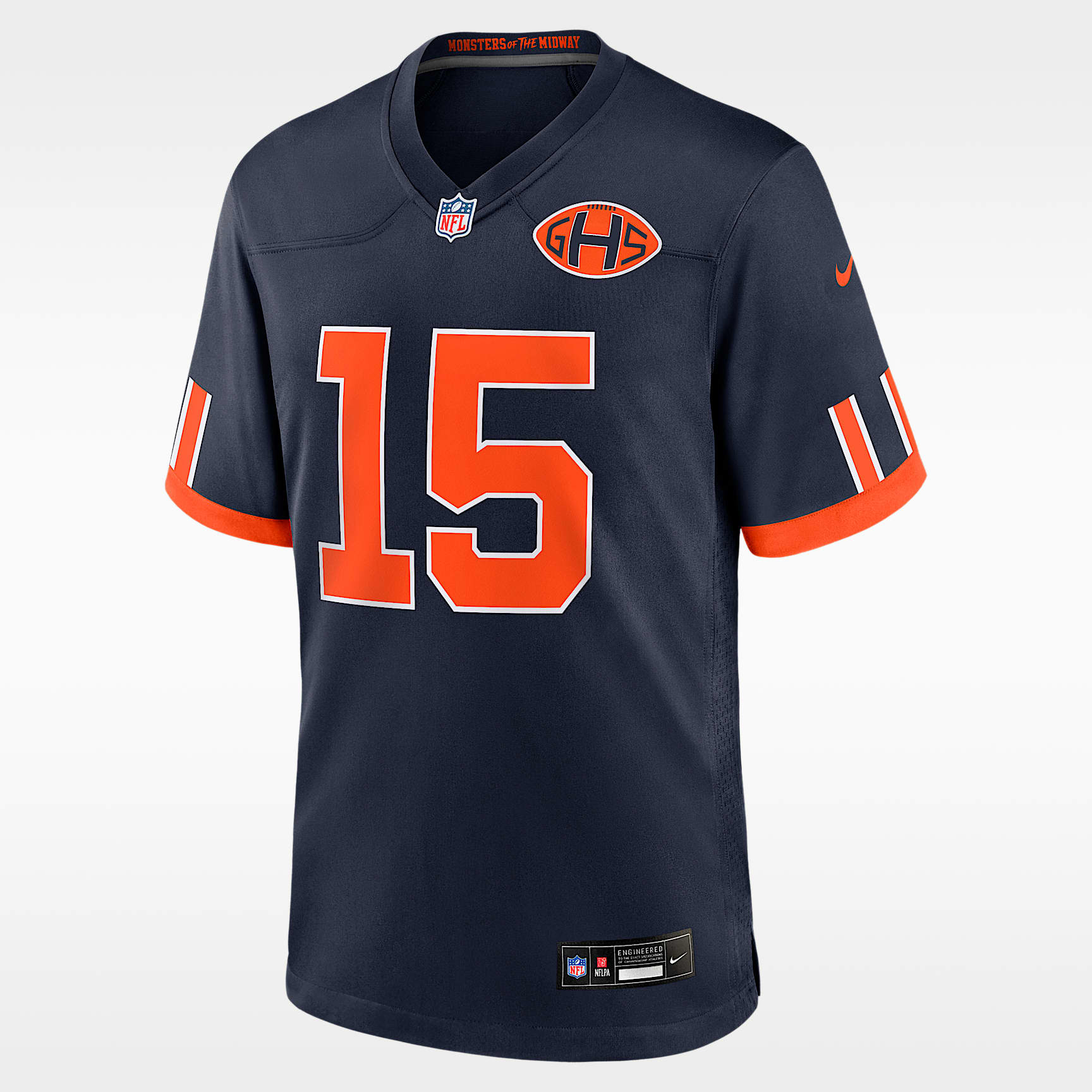 Rome Odunze Chicago Bears Rivalries Collection Men's Nike NFL Game Jersey