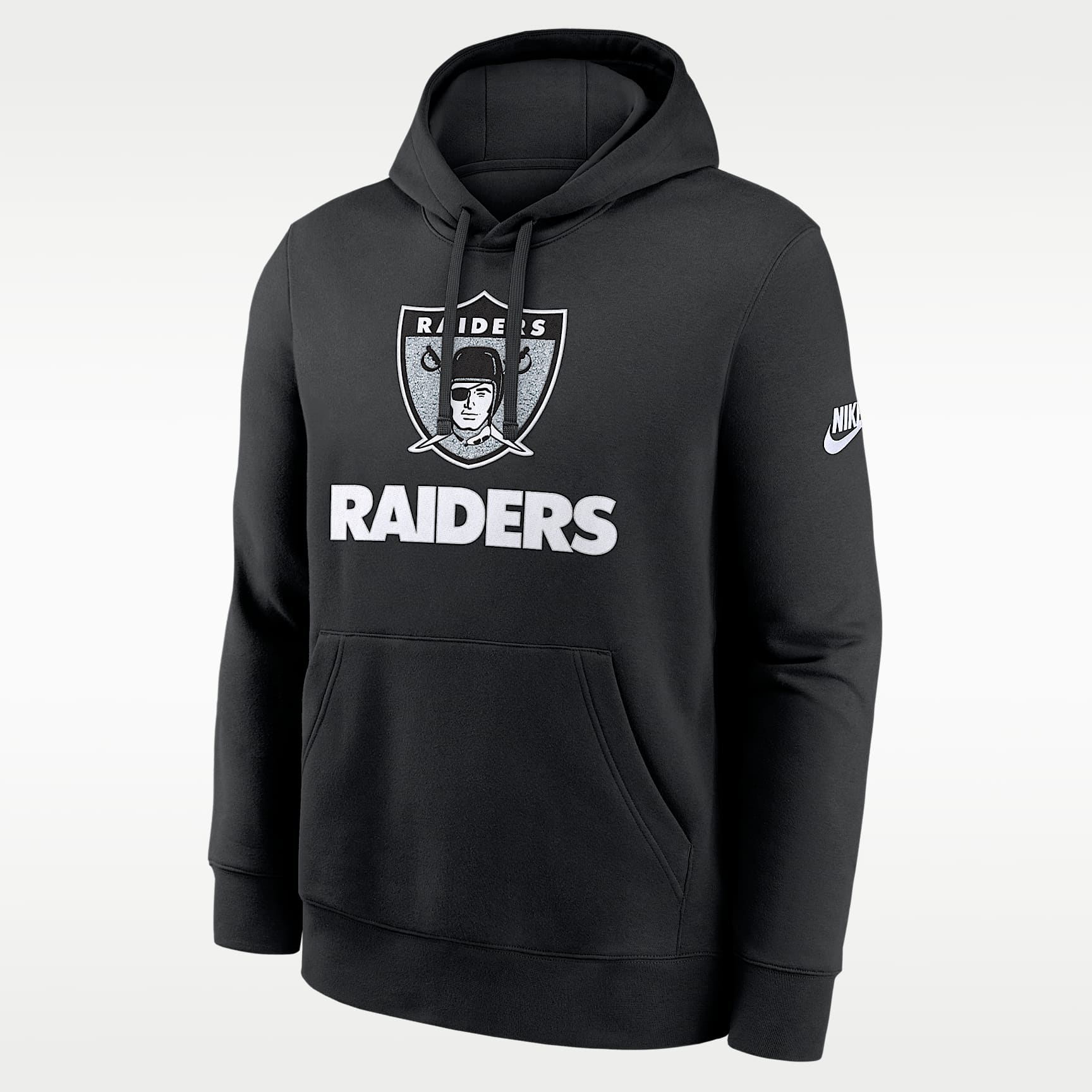 Sudadera con gorro sin cierre Nike de la NFL para hombre Las Vegas Raiders Best Season Rewind Club