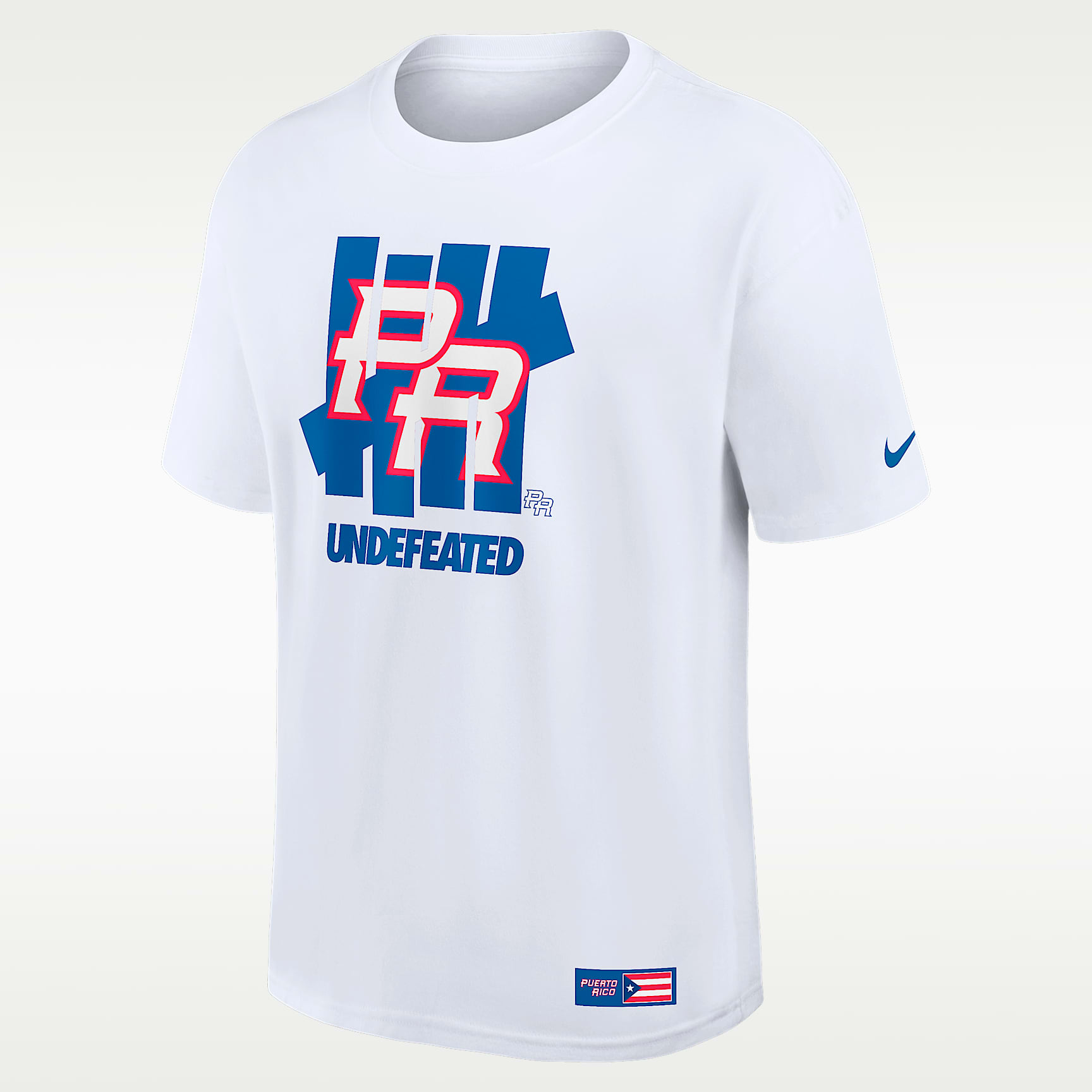 Puerto Rico National Baseball Team 2026 World Baseball Classic Complex Undefeated Nike T-Shirt