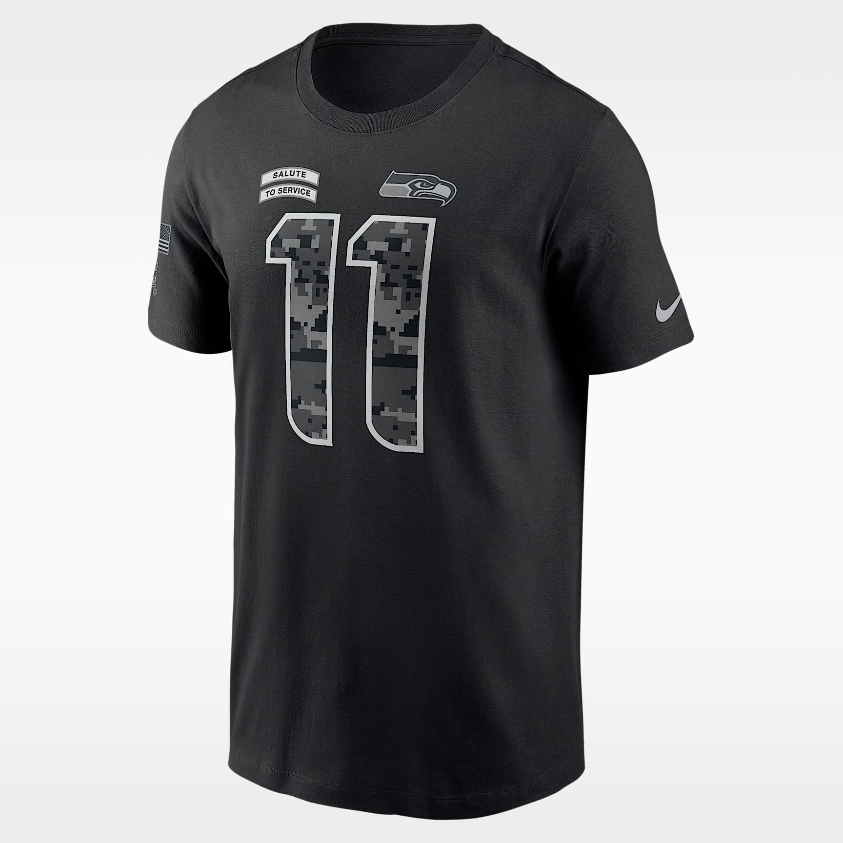 Jaxon Smith-Njigba Seattle Seahawks Salute to Service Men's Nike NFL T-Shirt