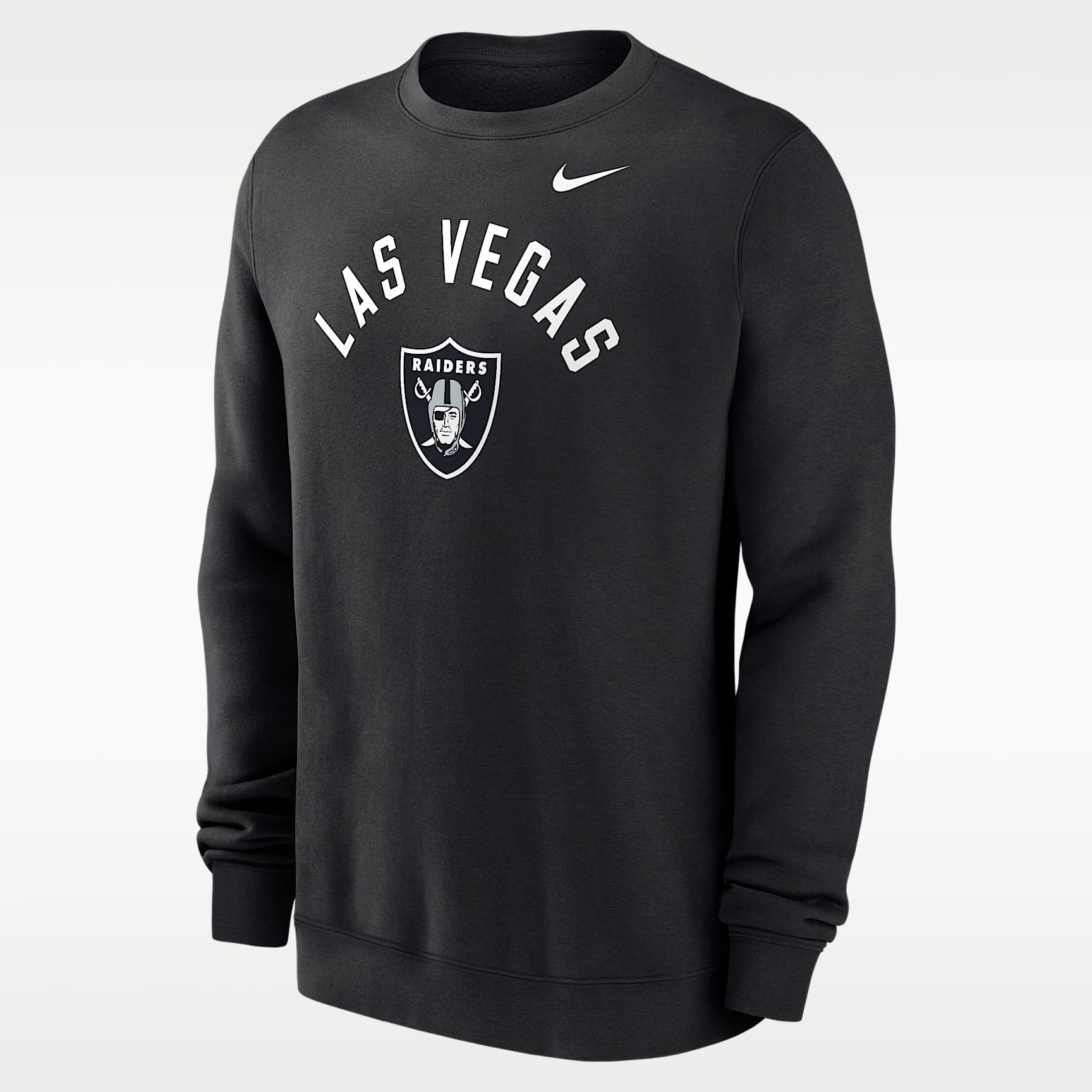 Las Vegas Raiders Club Men's Nike NFL Pullover Crew