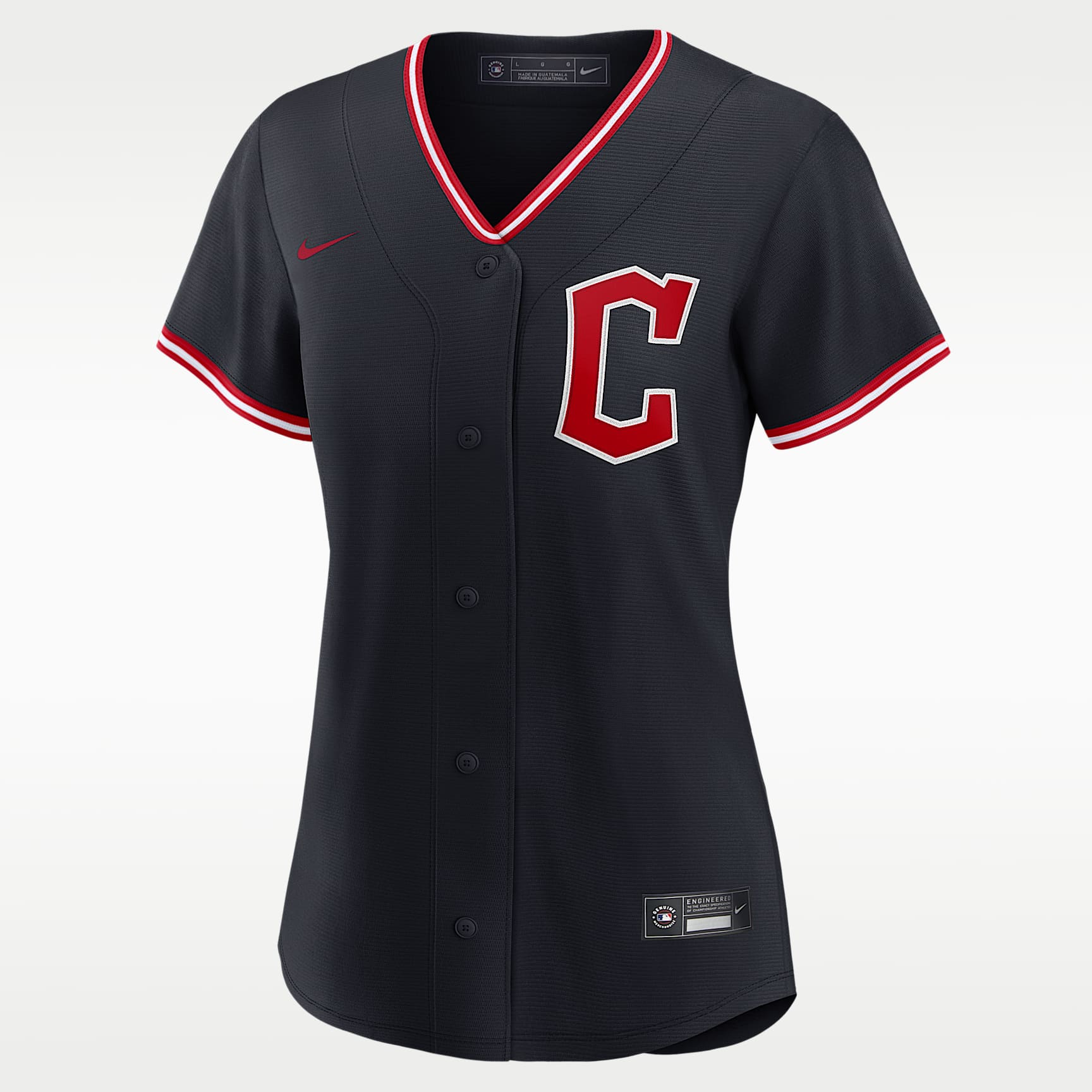 Jersey Nike de la MLB Replica para mujer Cleveland Guardians