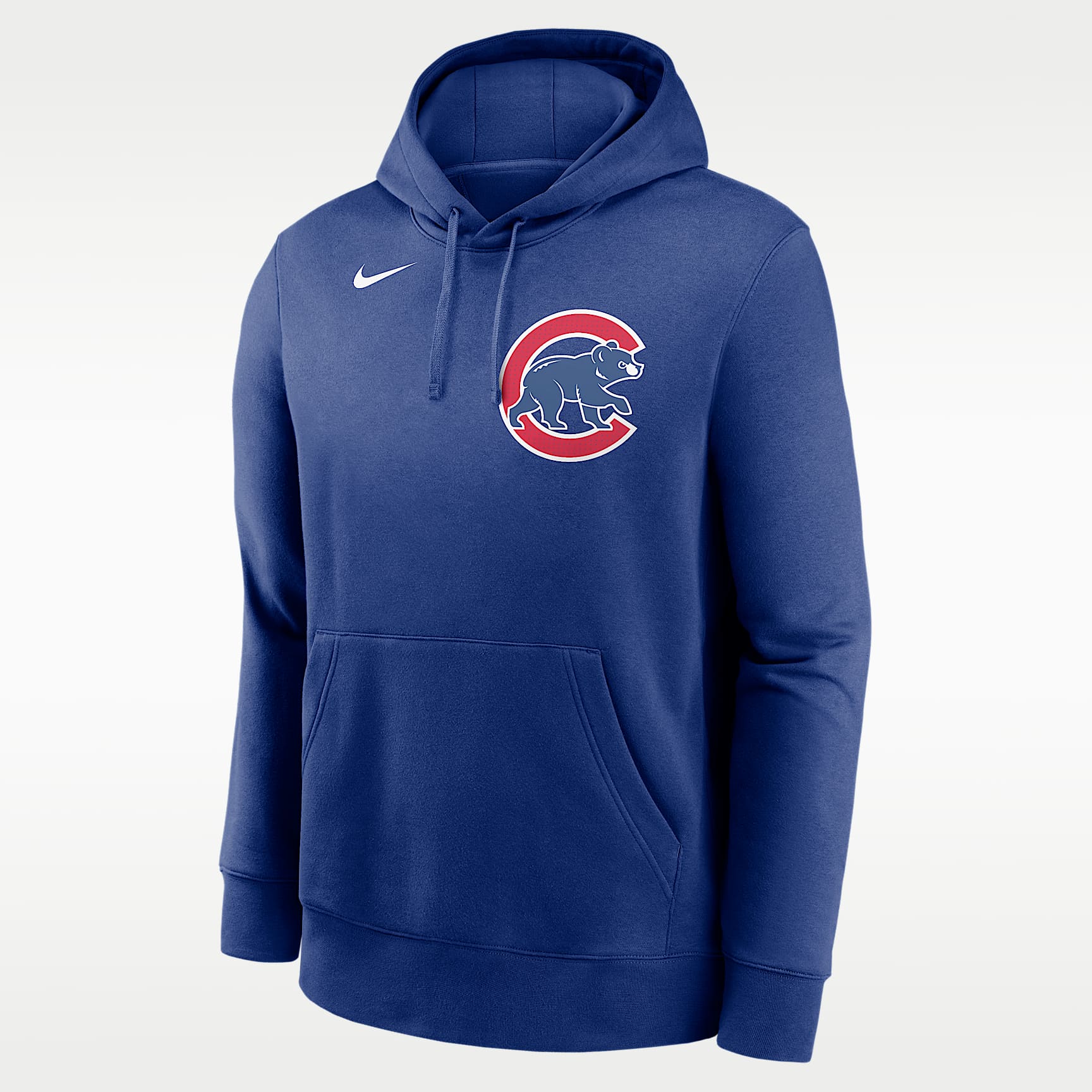 Sudadera con gorro sin cierre Nike de la MLB para hombre Dansby Swanson Chicago Cubs Club
