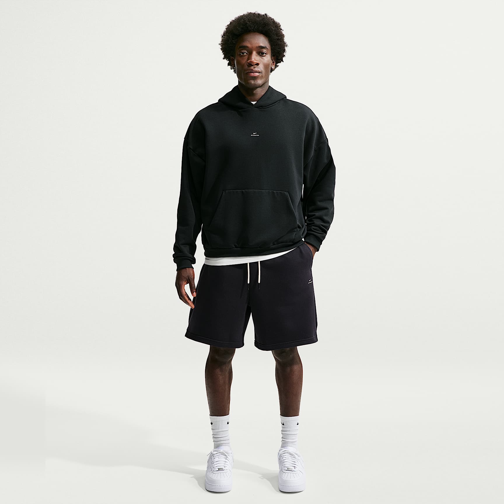 Nike Standard Issue Dri-FIT-basketballshorts i french terry-fleece (20 cm) til mænd