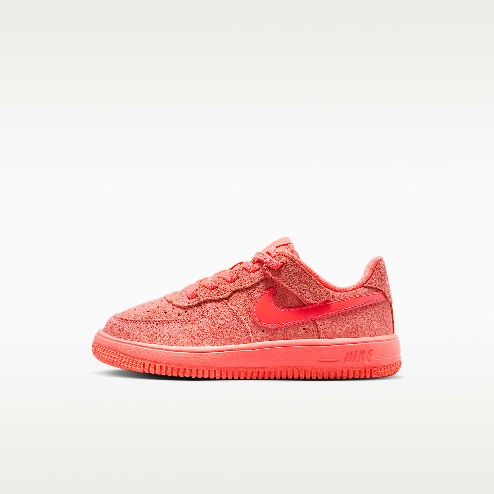 Nike Force 1 Low EasyOn Suede Little Kids' Shoes