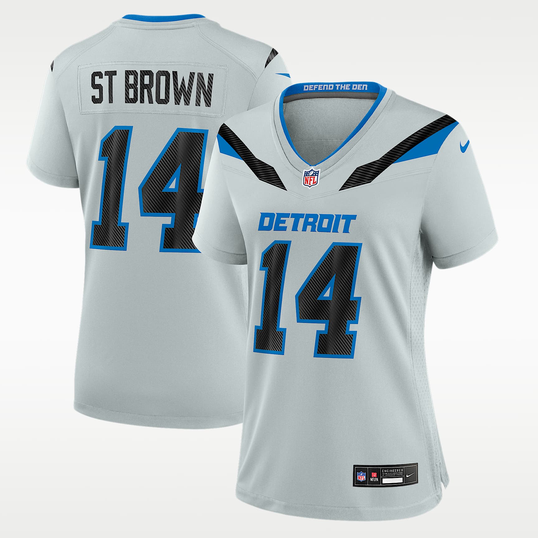 Amon-Ra St. Brown Detroit Lions Rivalries Collection Women's Nike NFL Game Jersey