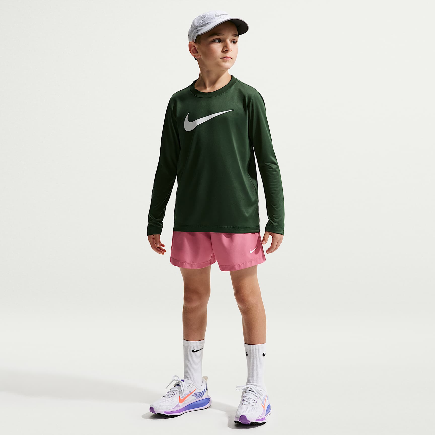 Nike Multi Big Kids' Dri-FIT Woven Shorts