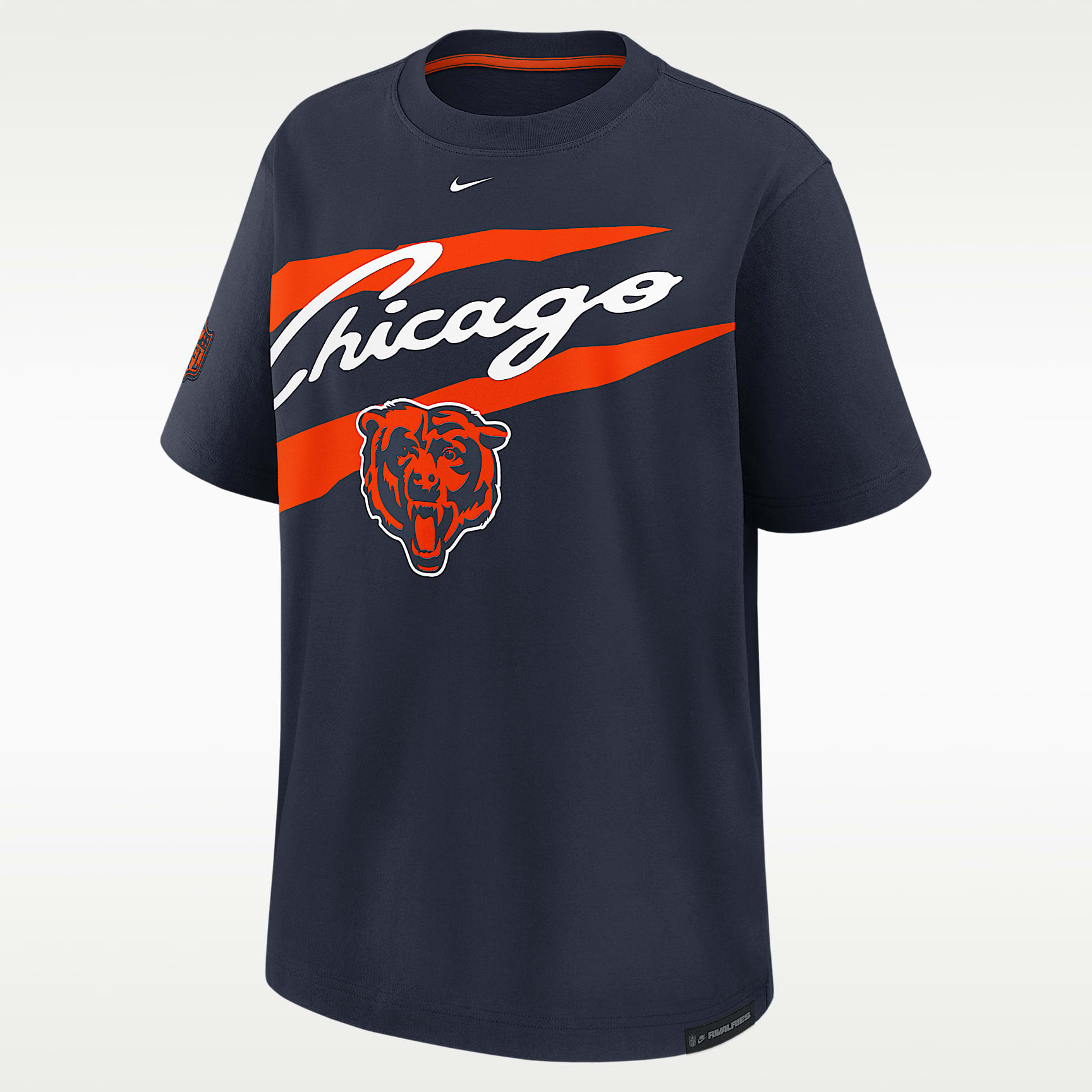 Chicago Bears Rivalries Collection Essential Boyfriend Women's Nike NFL T-Shirt