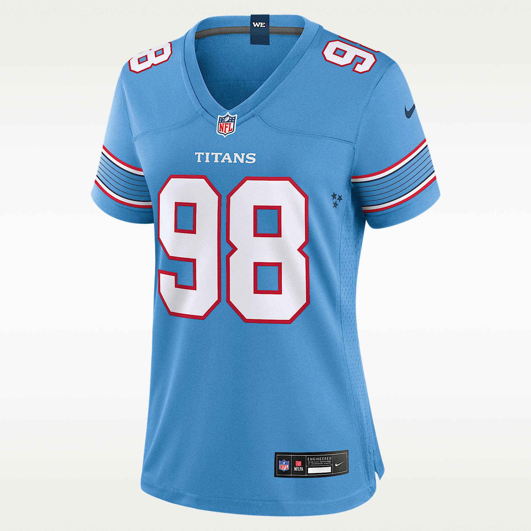 Jeffery Simmons Tennessee Titans Women's Nike NFL Game Jersey
