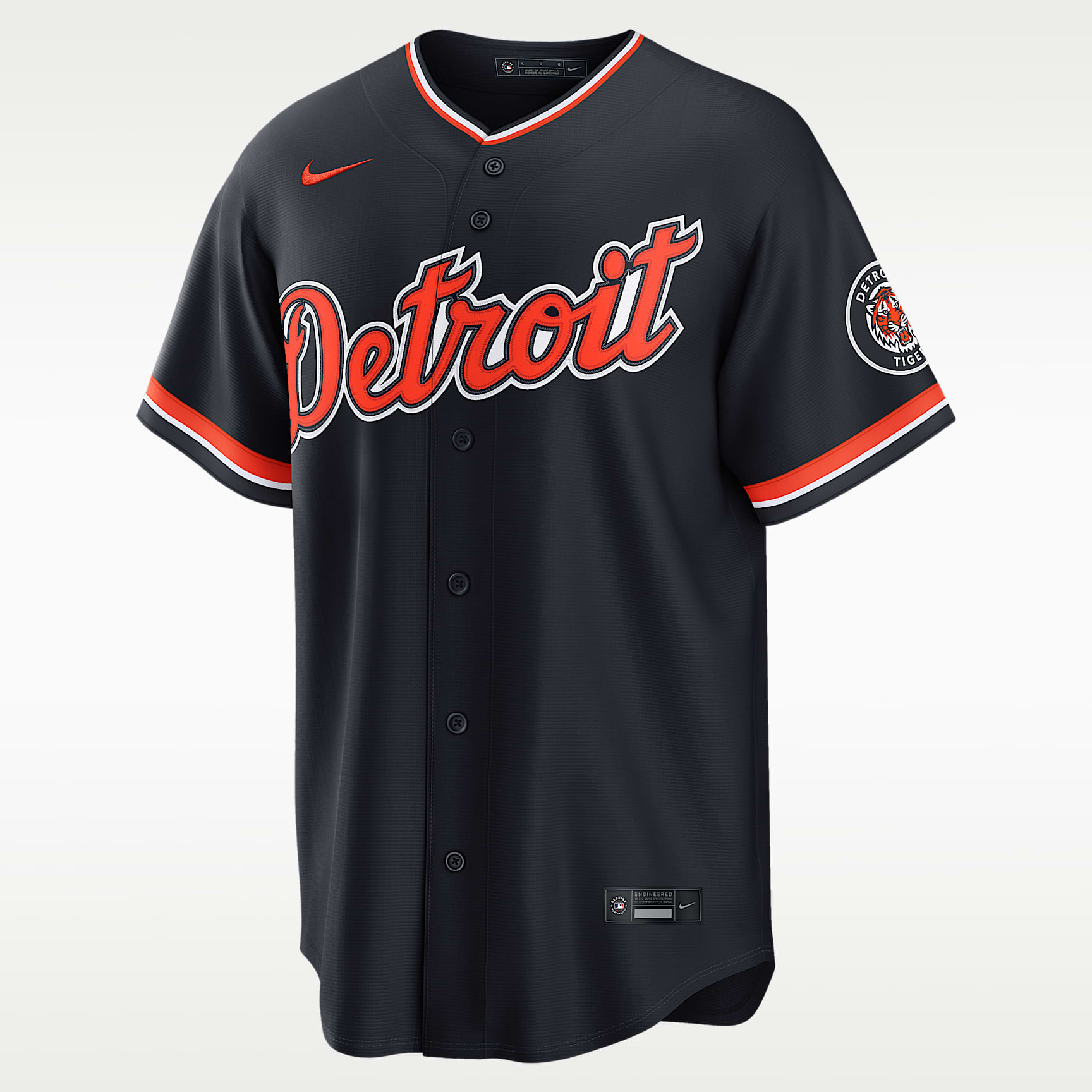 Jersey Nike de la MLB Stadium para hombre Detroit Tigers