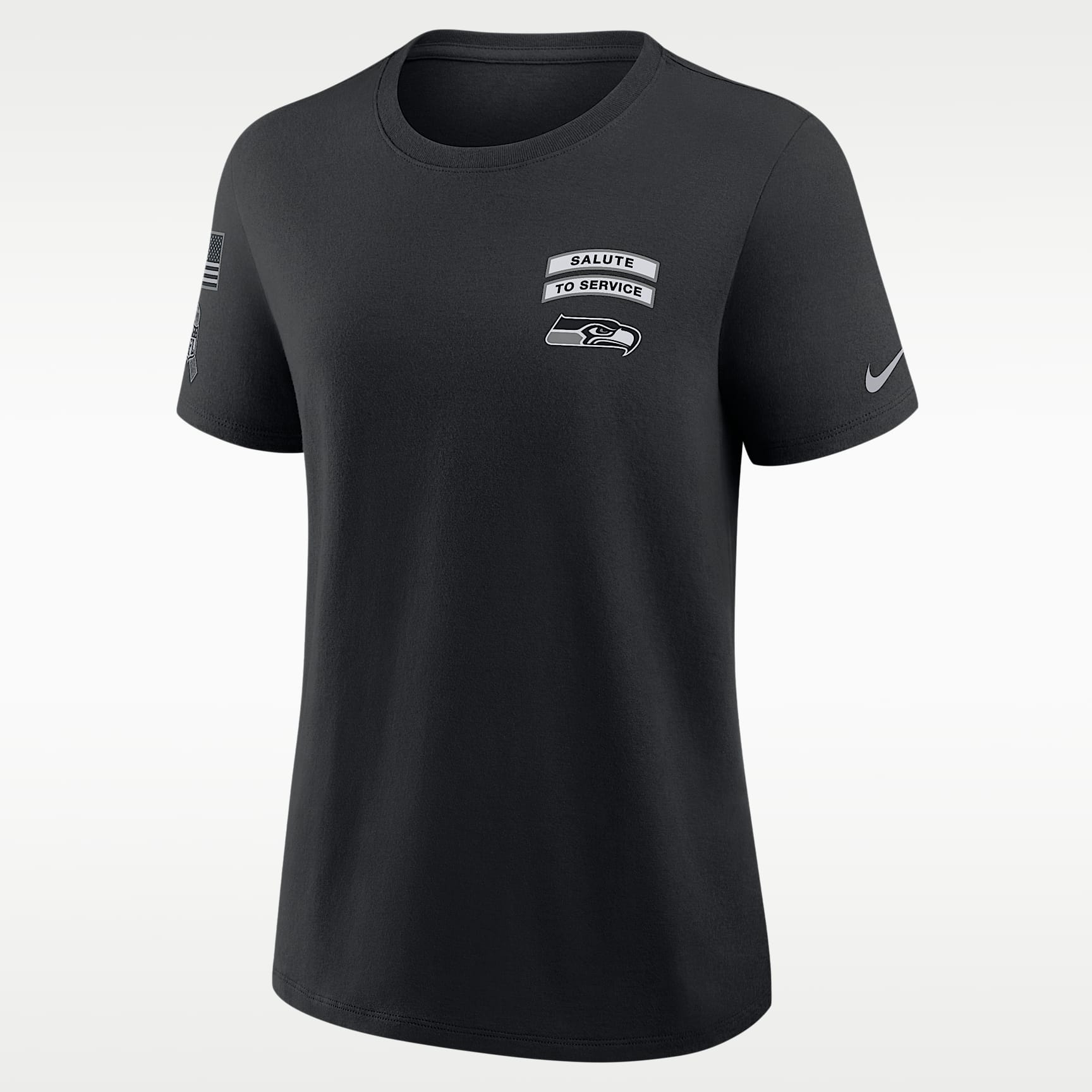 Seattle Seahawks Salute to Service Women's Nike NFL T-Shirt