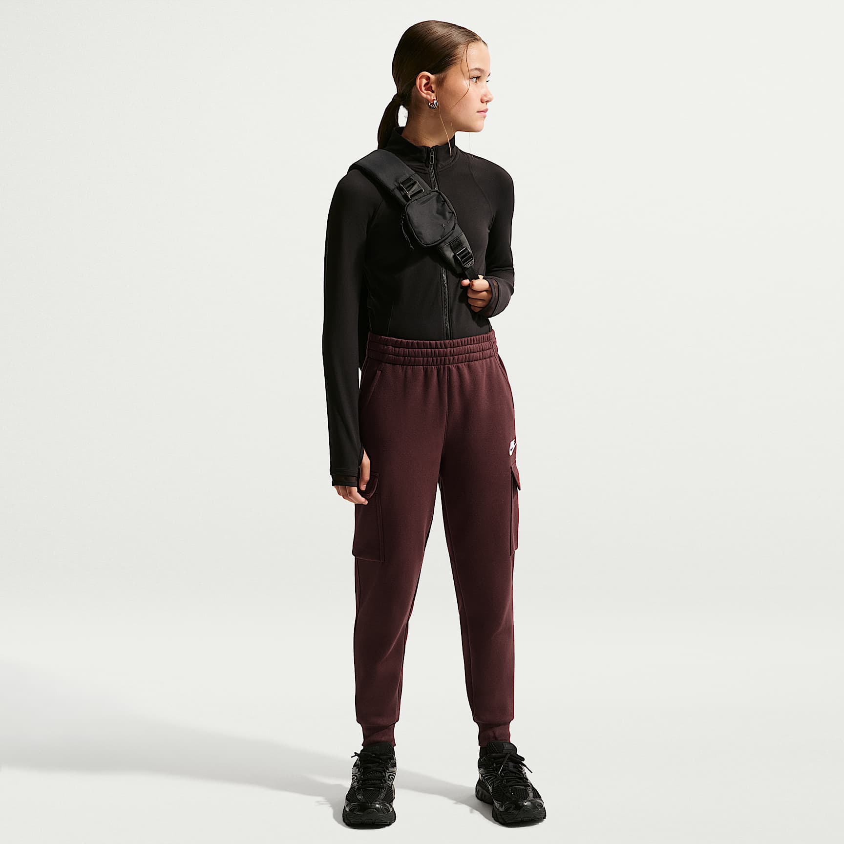 Nike Sportswear Club Big Kids' Fleece Cargo Pants