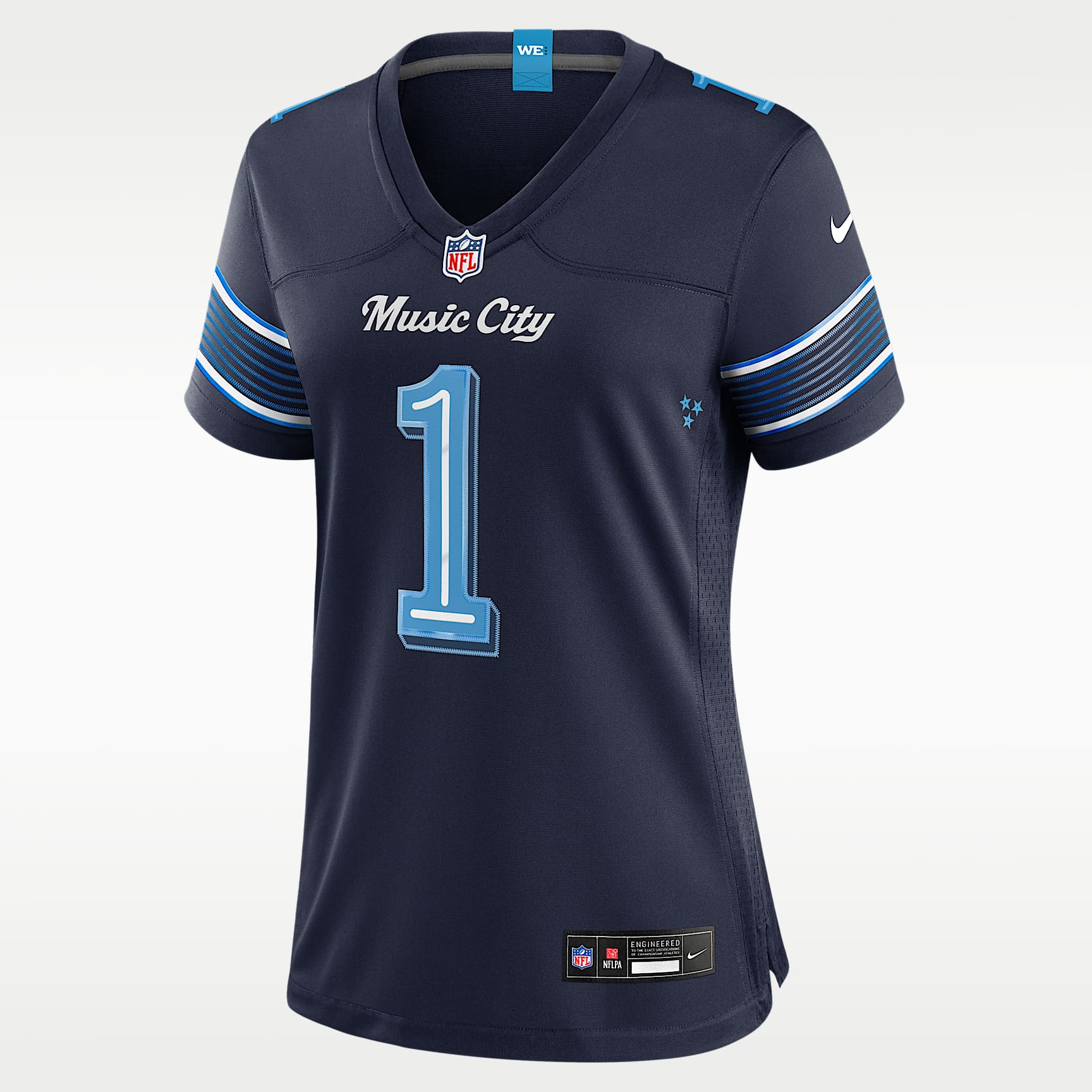 Cameron Ward Tennessee Titans Rivalries Collection Women's Nike NFL Game Jersey