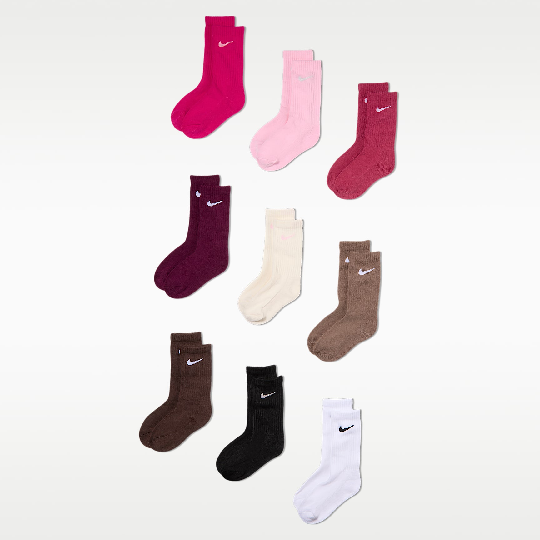 Nike Little Kids' Holiday Crew Boxed Set (9 Pairs)