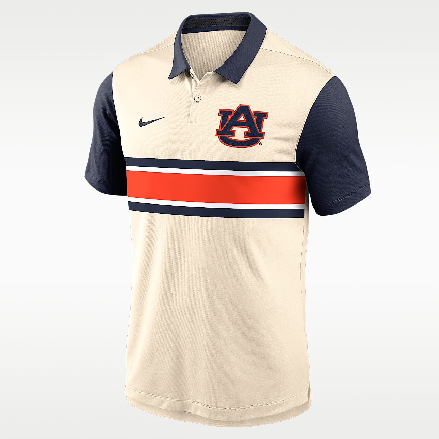 Auburn Vapor Primary Logo Men's Nike Dri-FIT College Polo