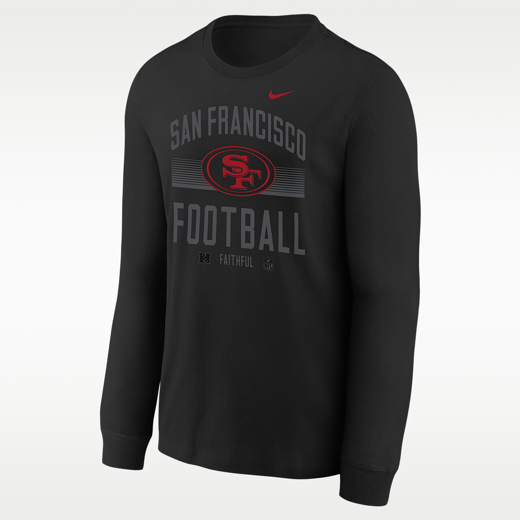 San Francisco 49ers Hometown Big Kids' Nike NFL Long-Sleeve T-Shirt