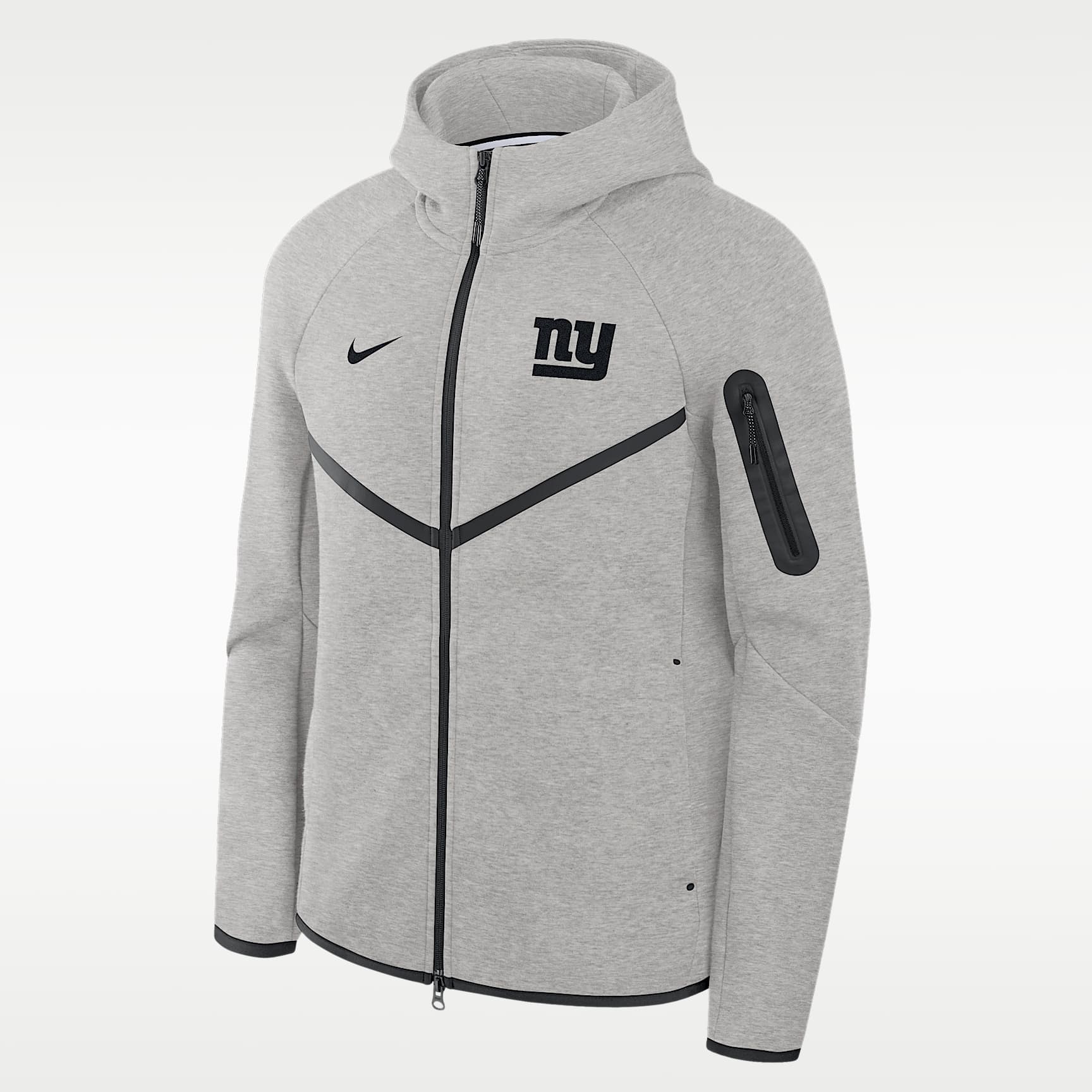 New York Giants Top Billing Tech Fleece Windrunner Men's Nike NFL Full-Zip Hooded Jacket