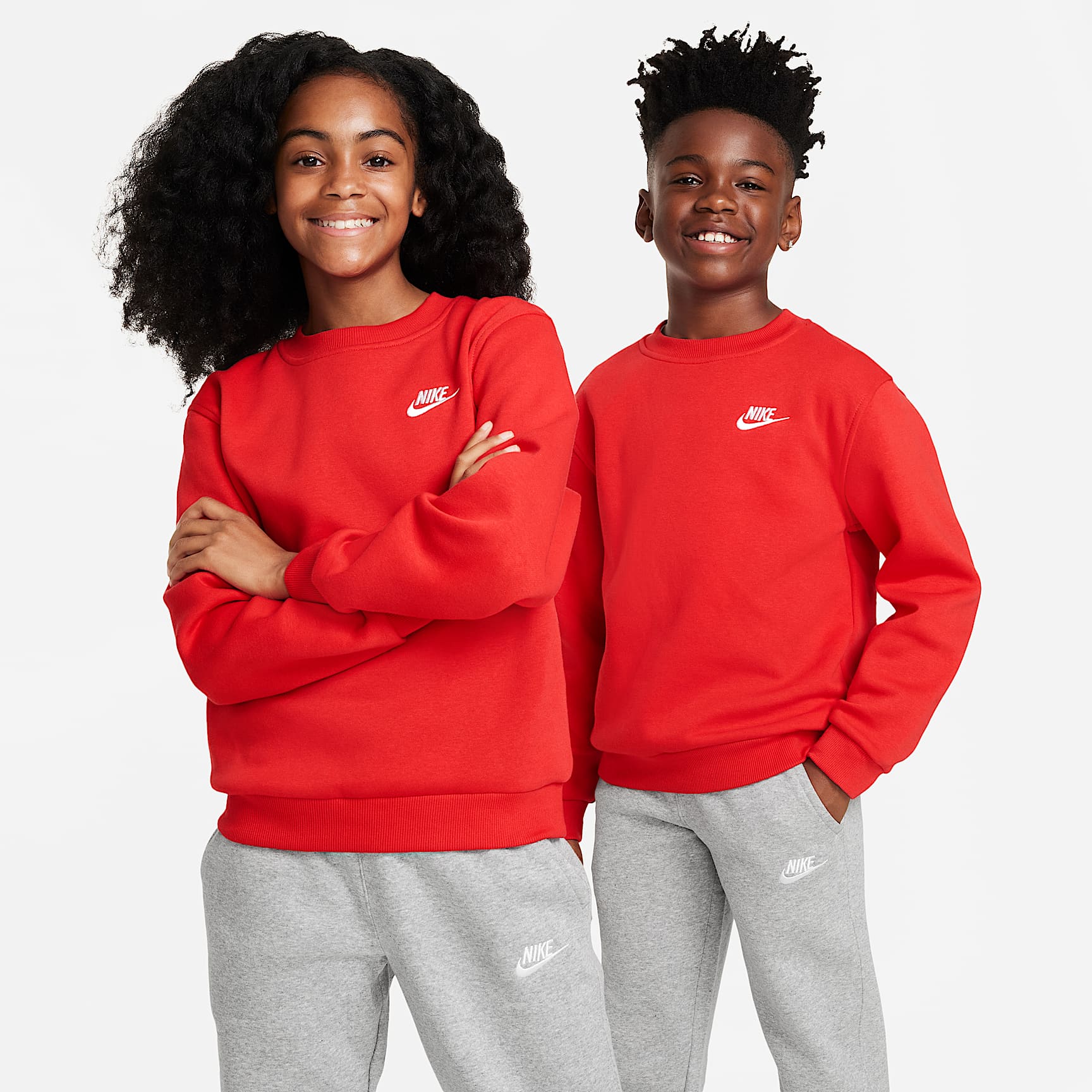 Nike Sportswear Club Fleece Big Kids' Sweatshirt