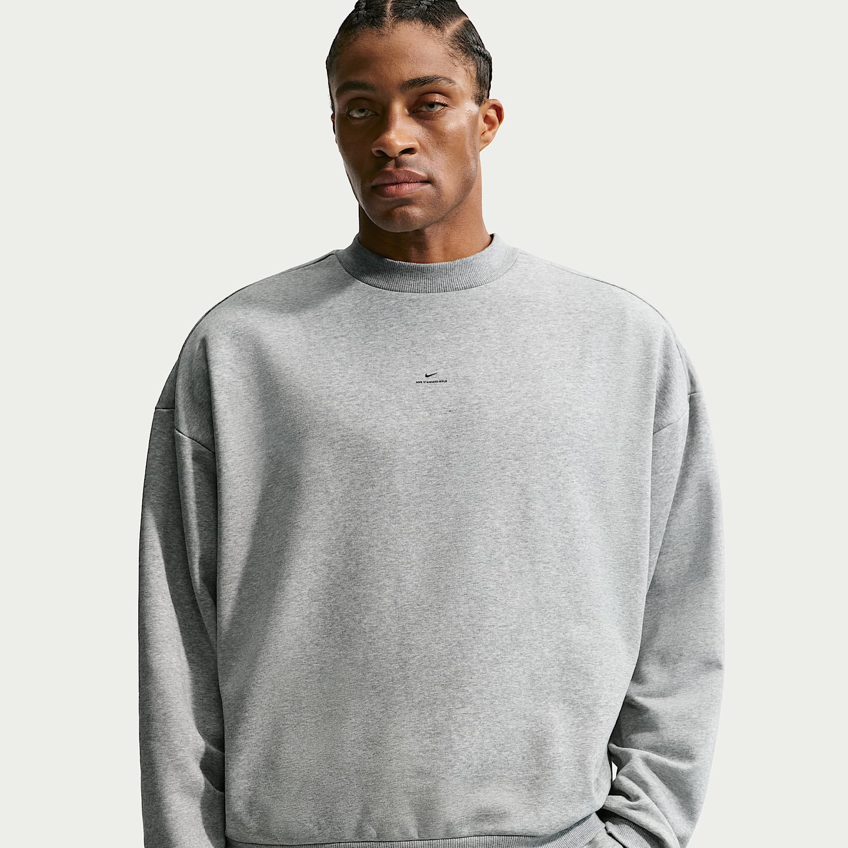 Nike Standard Issue Therma-FIT-Basketball-Oberteil mit Rundhalsausschnitt (Herren)