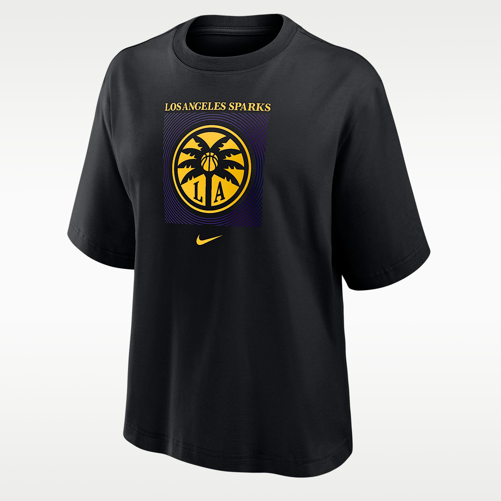 Los Angeles Sparks Women's Nike WNBA Boxy T-Shirt