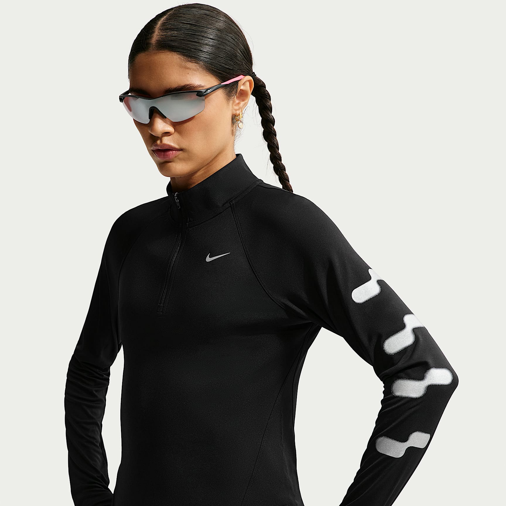 Nike Tempo Flash Women's Dri-FIT 1/2-Zip Running Top