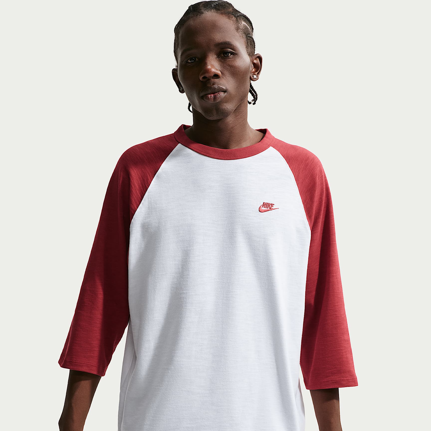 Nike Sportswear Club Men's 3/4-Sleeve Raglan Top